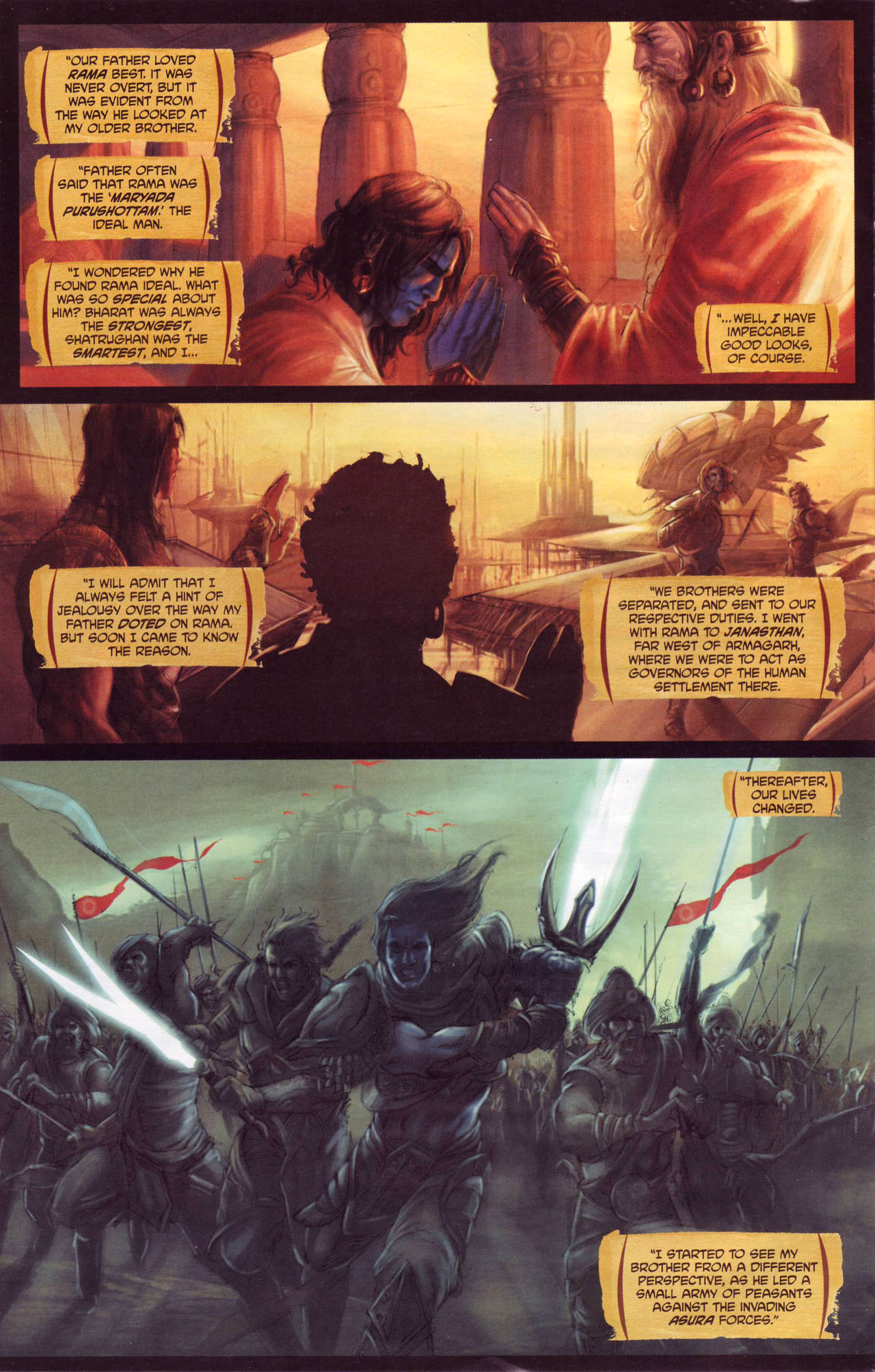 Read online Ramayan 3392 A.D. Reloaded comic -  Issue #1 - 4