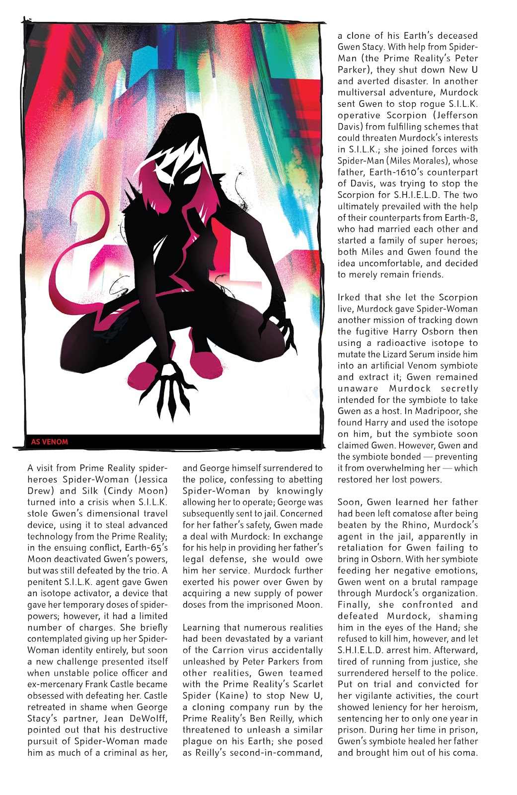 King In Black One-Shots issue Handbook - Page 18