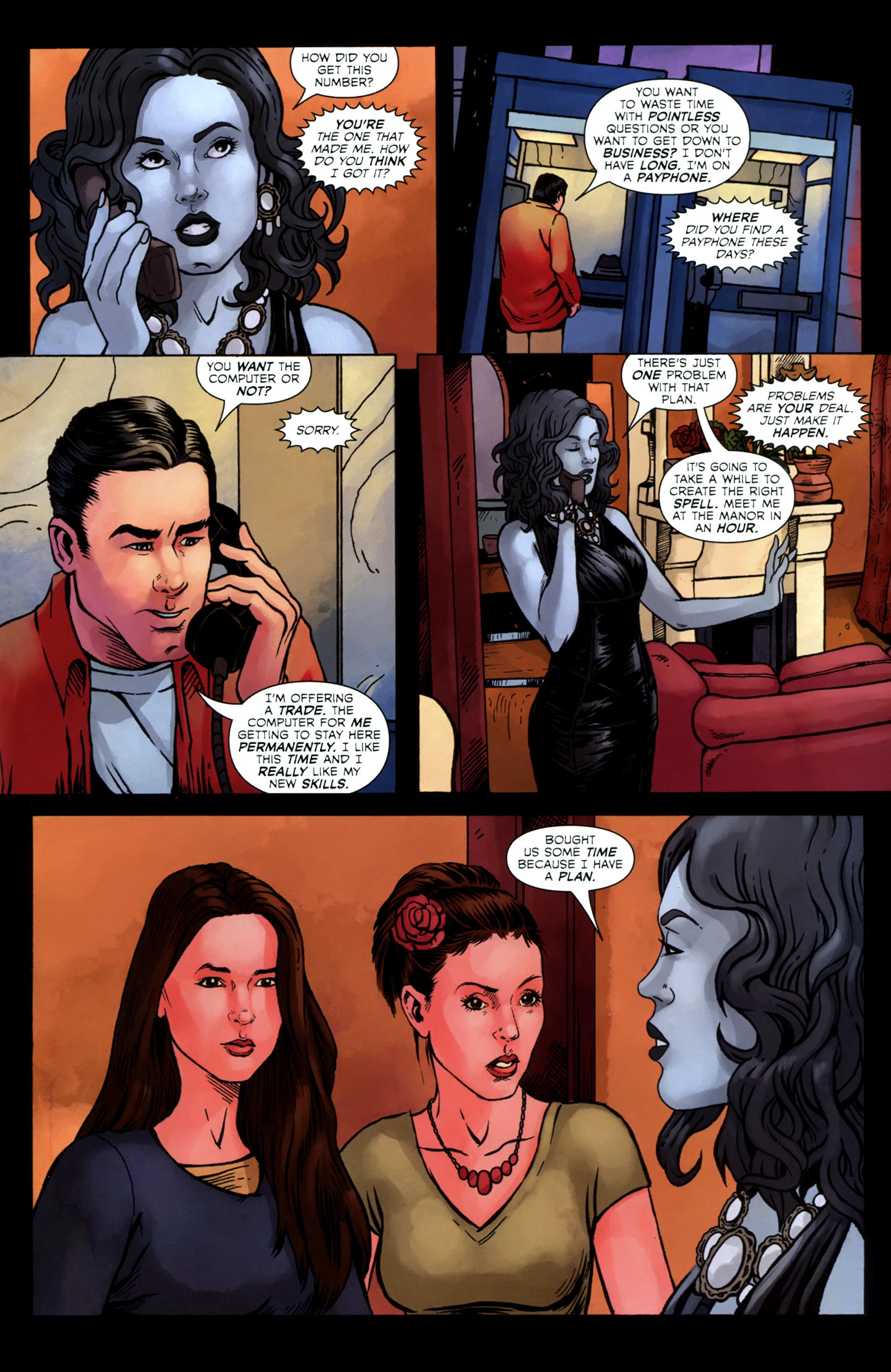 Read online Charmed comic -  Issue #19 - 19