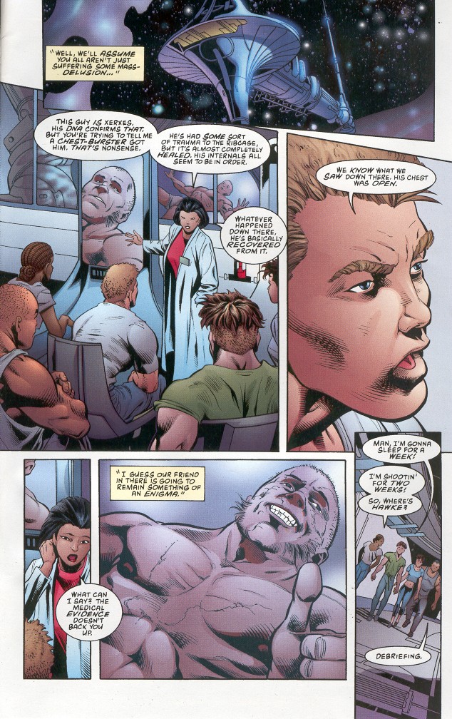 Read online Aliens: Xenogenesis comic -  Issue #4 - 23