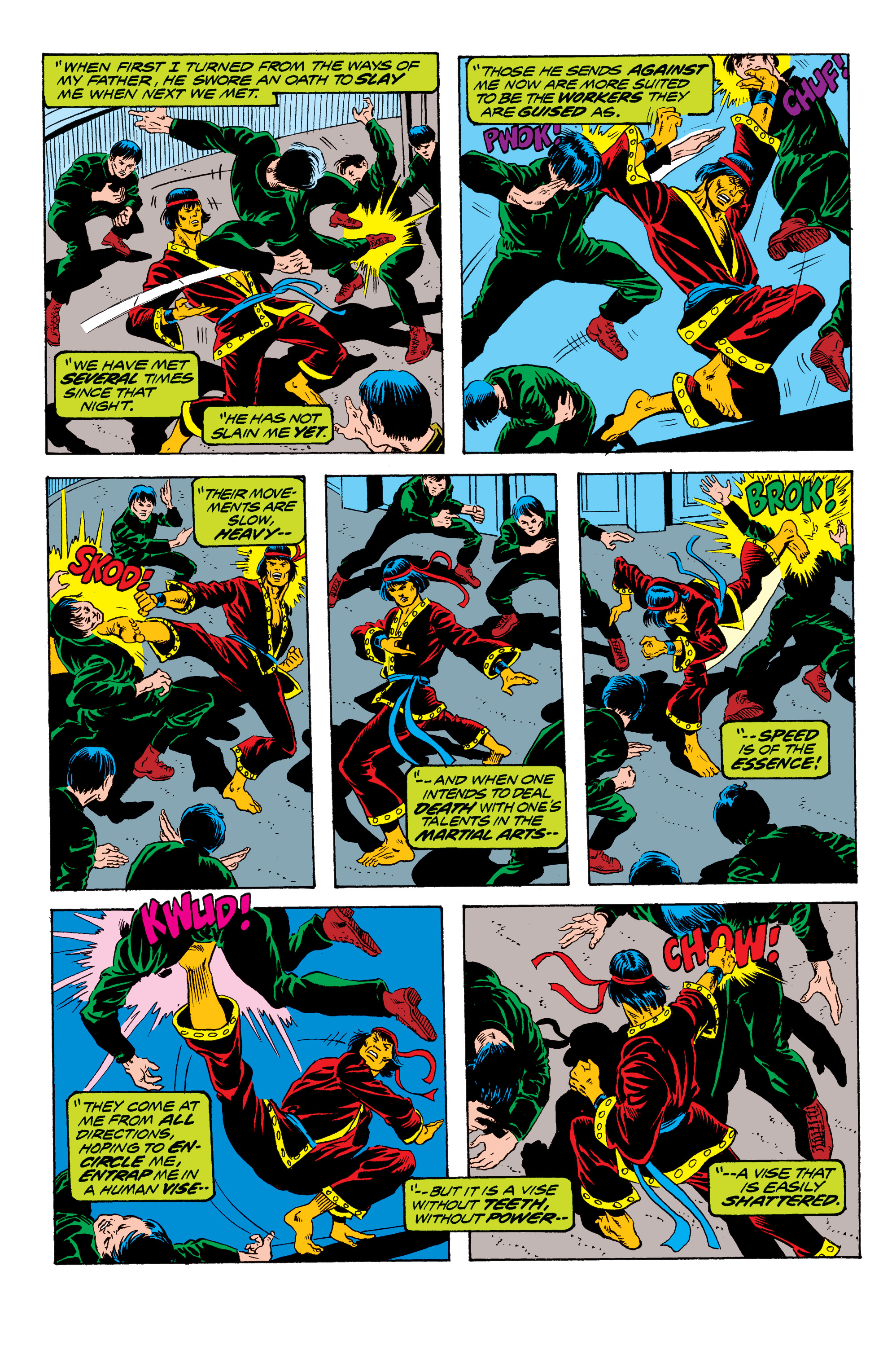 Read online Master of Kung Fu Epic Collection: Weapon of the Soul comic -  Issue # TPB (Part 3) - 5