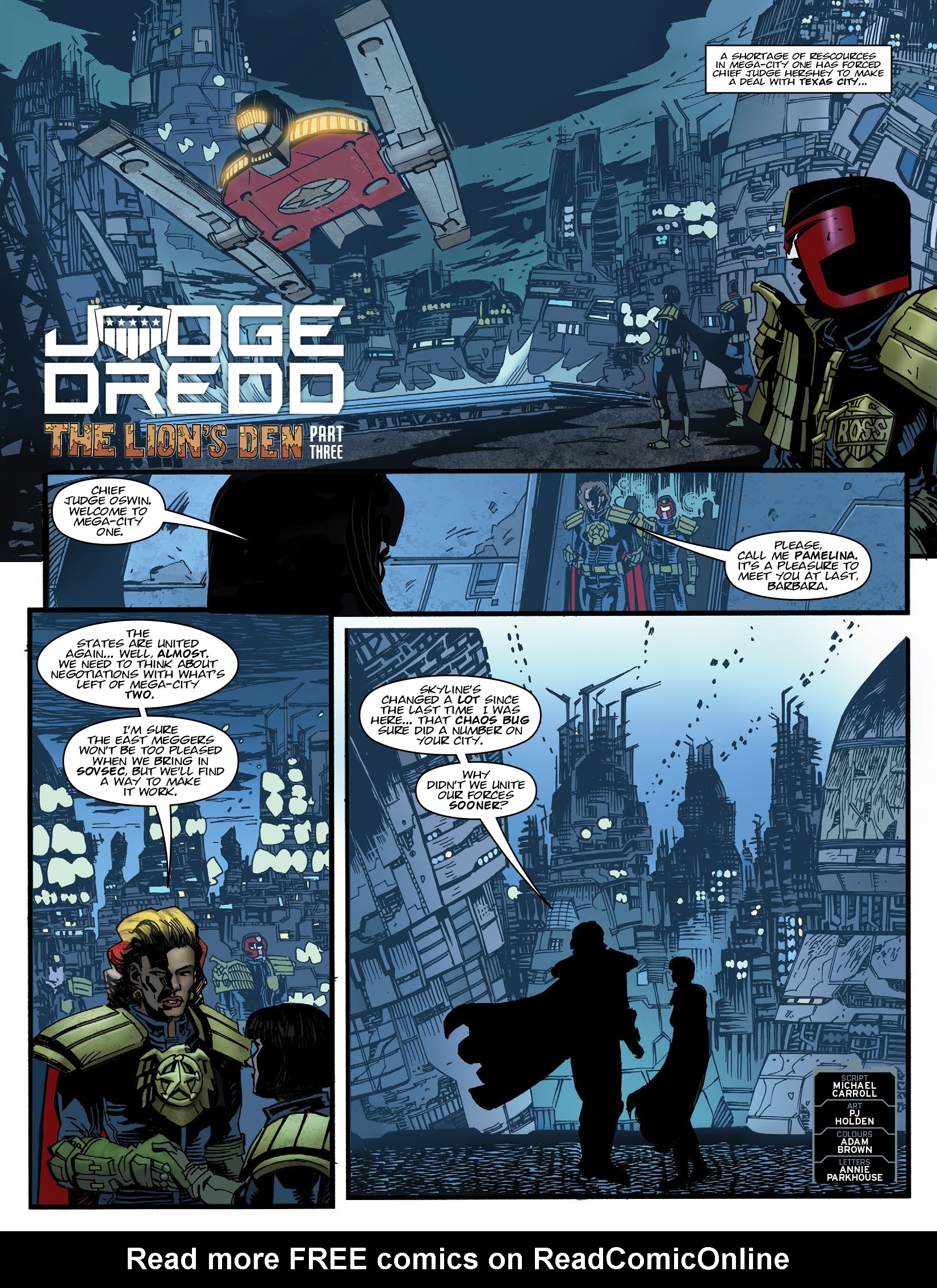 Read online 2000 AD comic -  Issue #1980 - 3