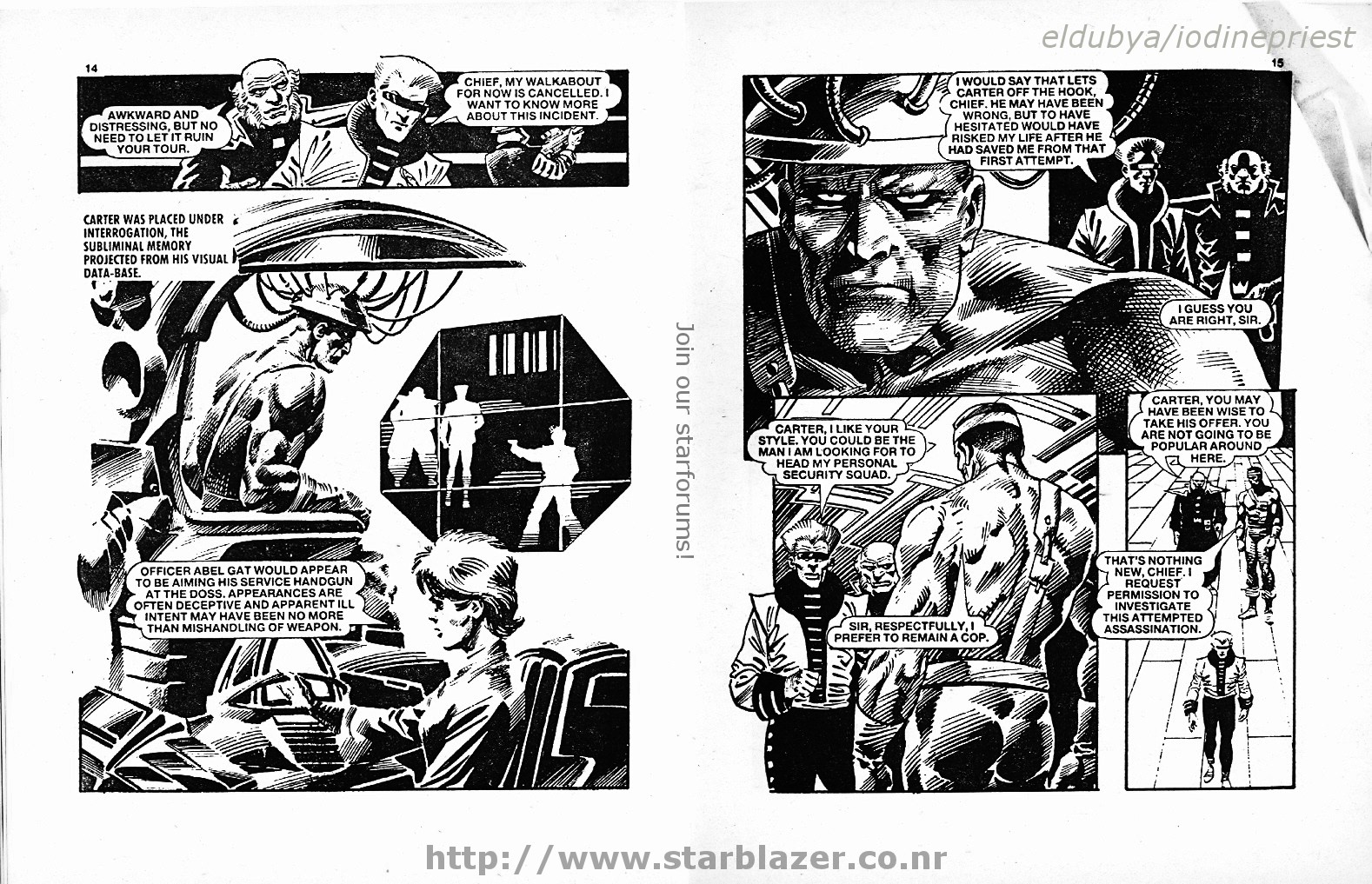 Read online Starblazer comic -  Issue #260 - 9