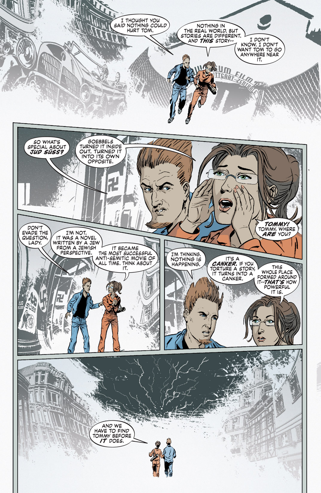 Read online The Unwritten comic -  Issue #11 - 12