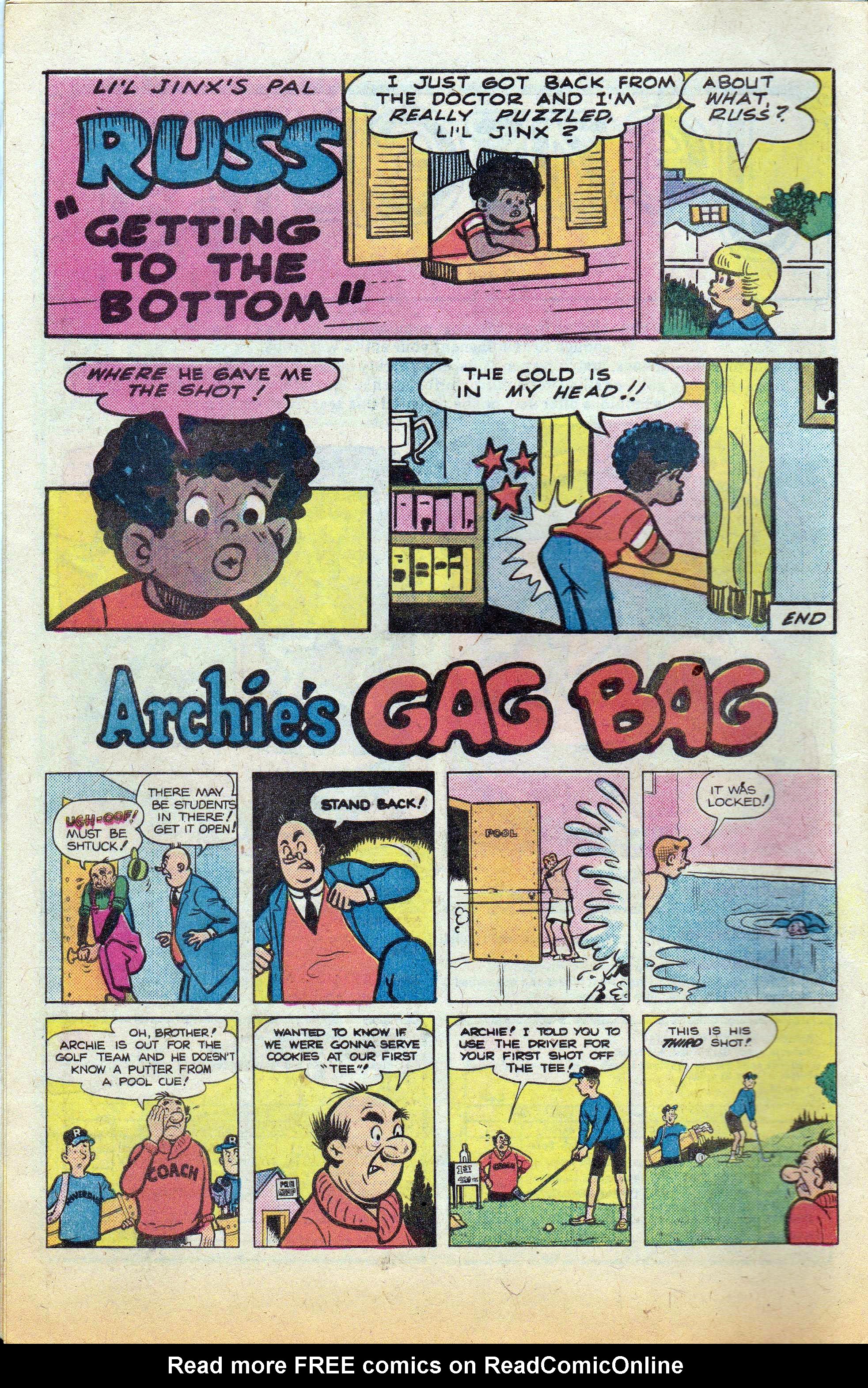 Read online Archie's Joke Book Magazine comic -  Issue #246 - 10