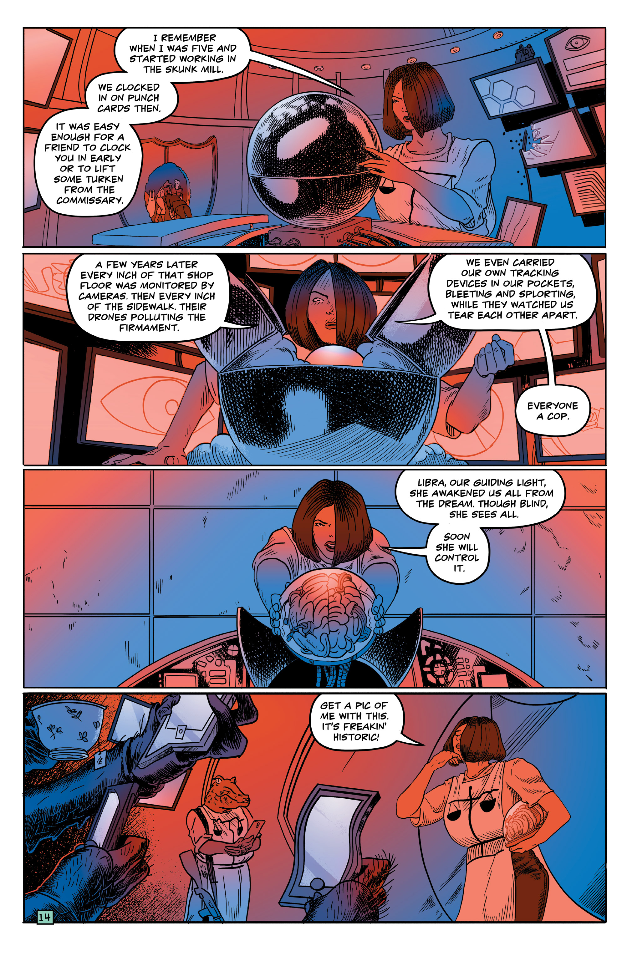 Read online Justice Warriors comic -  Issue #5 - 16