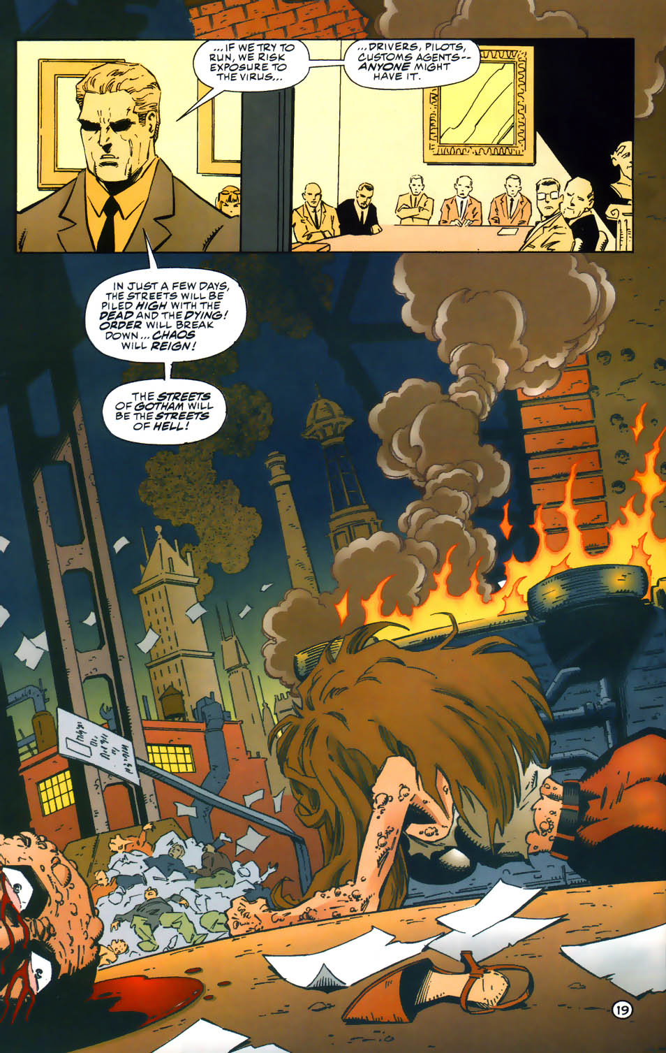 Read online Batman: Contagion comic -  Issue #1 - 21