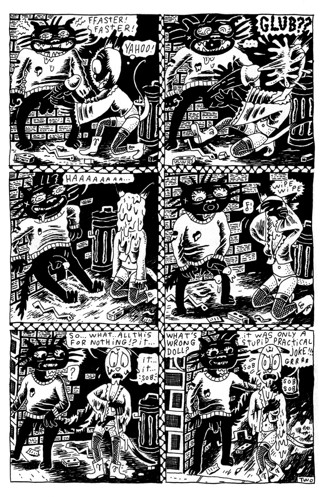 Read online Dirty Plotte comic -  Issue #5 - 19