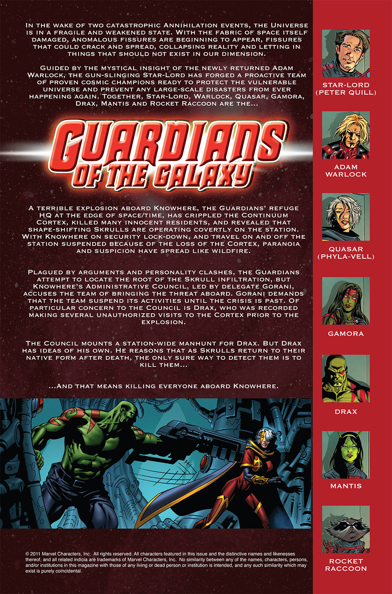 Read online Guardians of the Galaxy (2008) comic -  Issue #6 - 2
