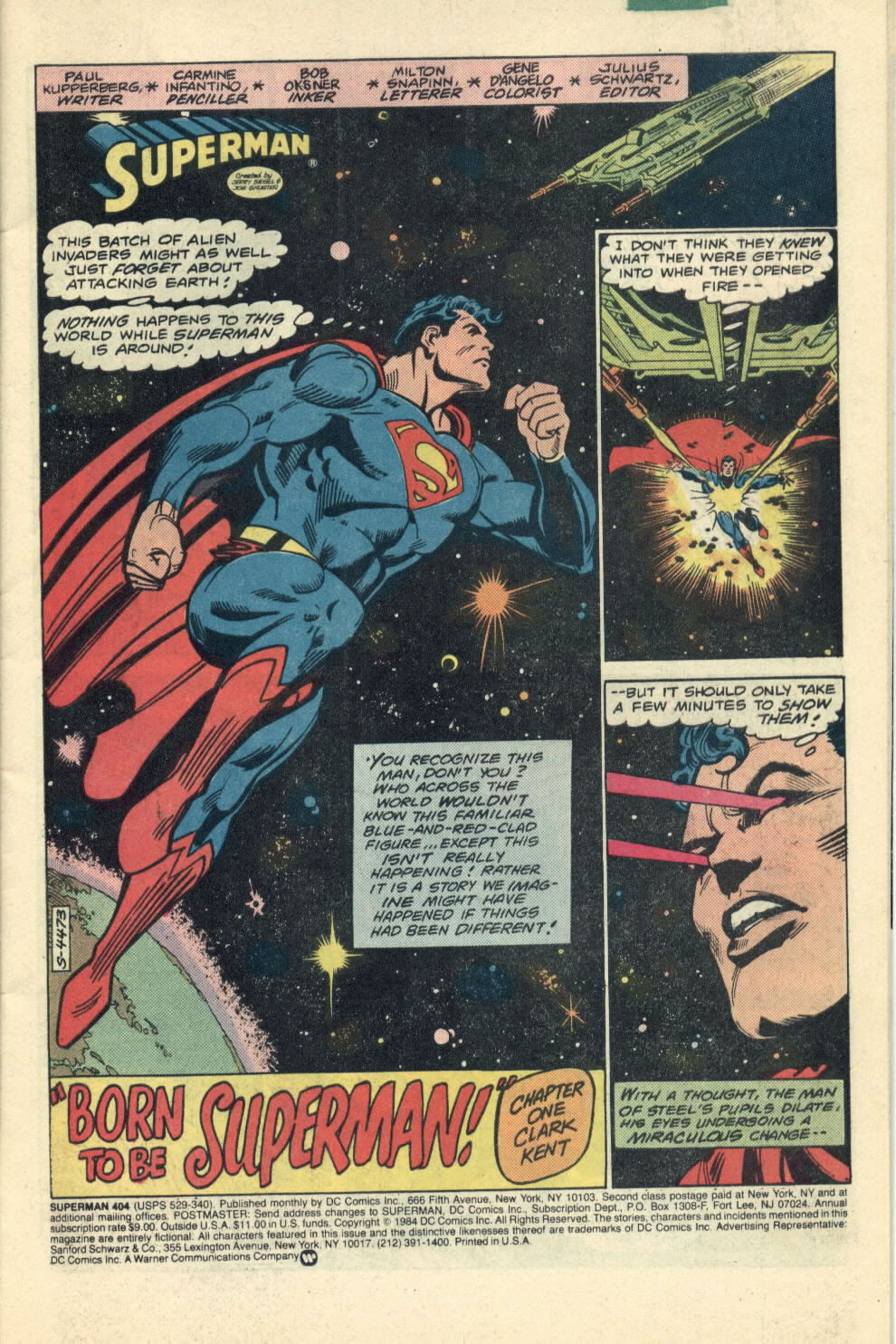 Read online Superman (1939) comic -  Issue #404 - 2
