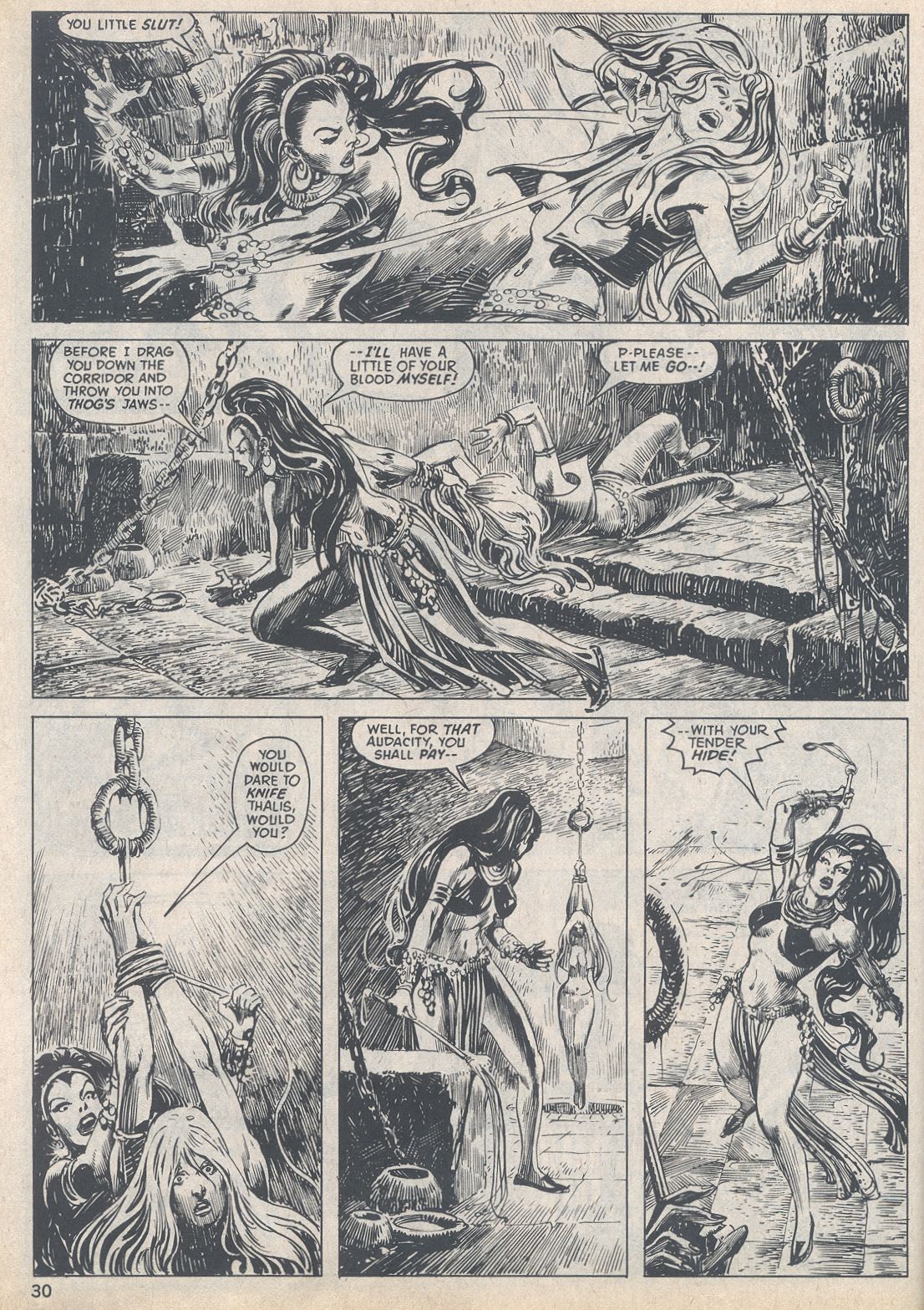 Read online The Savage Sword Of Conan comic -  Issue #20 - 30