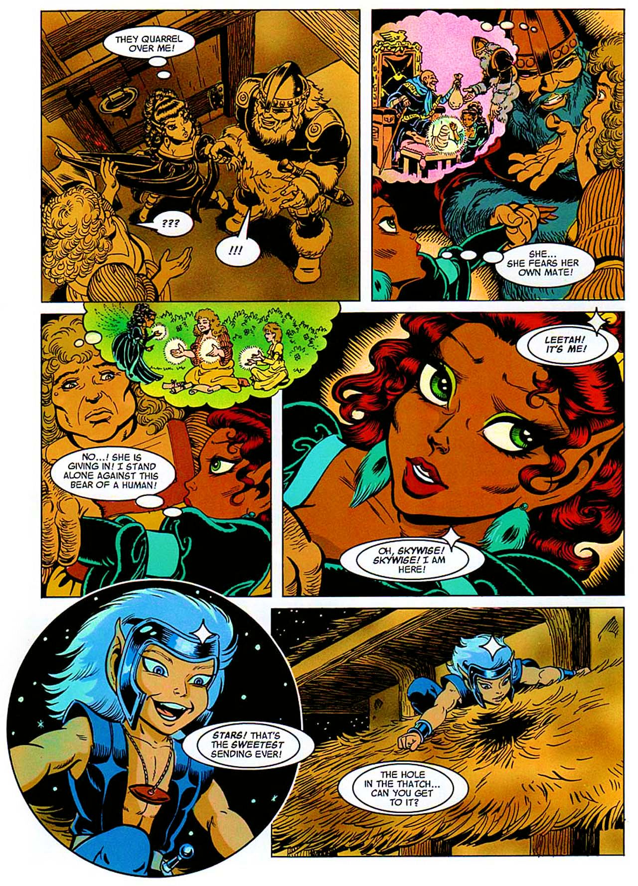 Read online ElfQuest: Kings of the Broken Wheel comic -  Issue #8 - 17