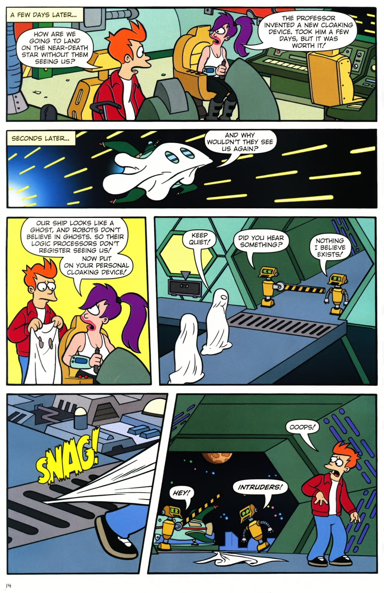 Read online Futurama Comics comic -  Issue #39 - 13