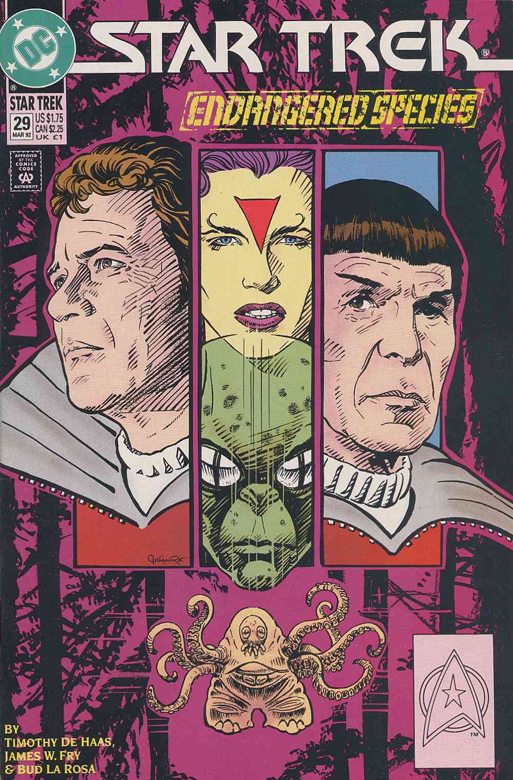 Read online Star Trek (1989) comic -  Issue #29 - 1