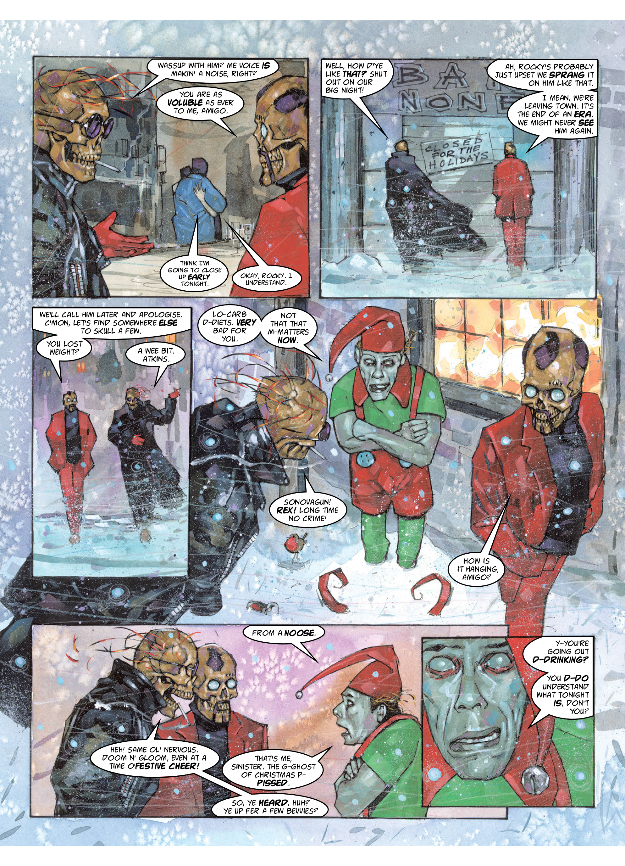 Read online Judge Dredd Megazine (Vol. 5) comic -  Issue #376 - 124