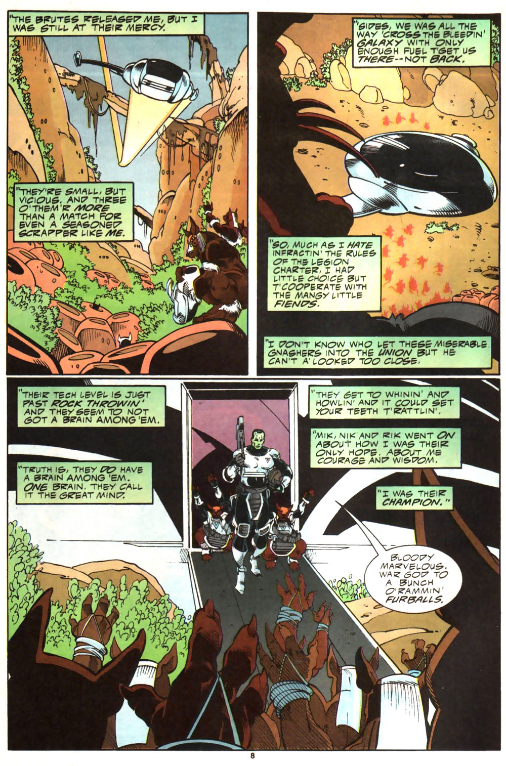 Read online Alien Legion (1987) comic -  Issue #18 - 11