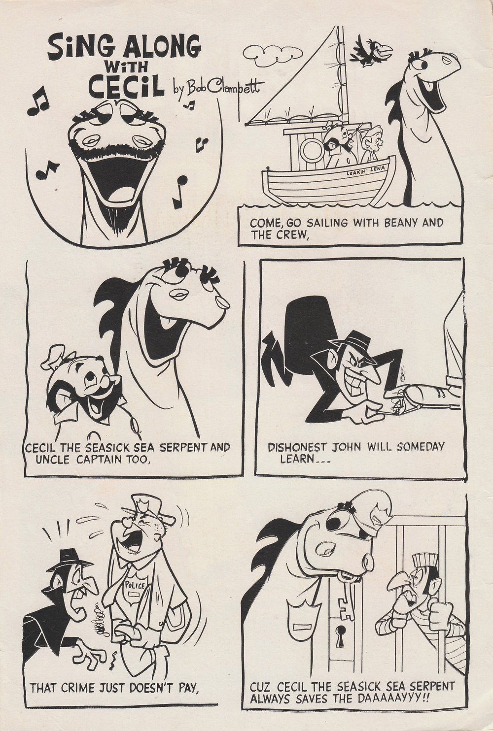 Read online Beany and Cecil comic -  Issue #4 - 2