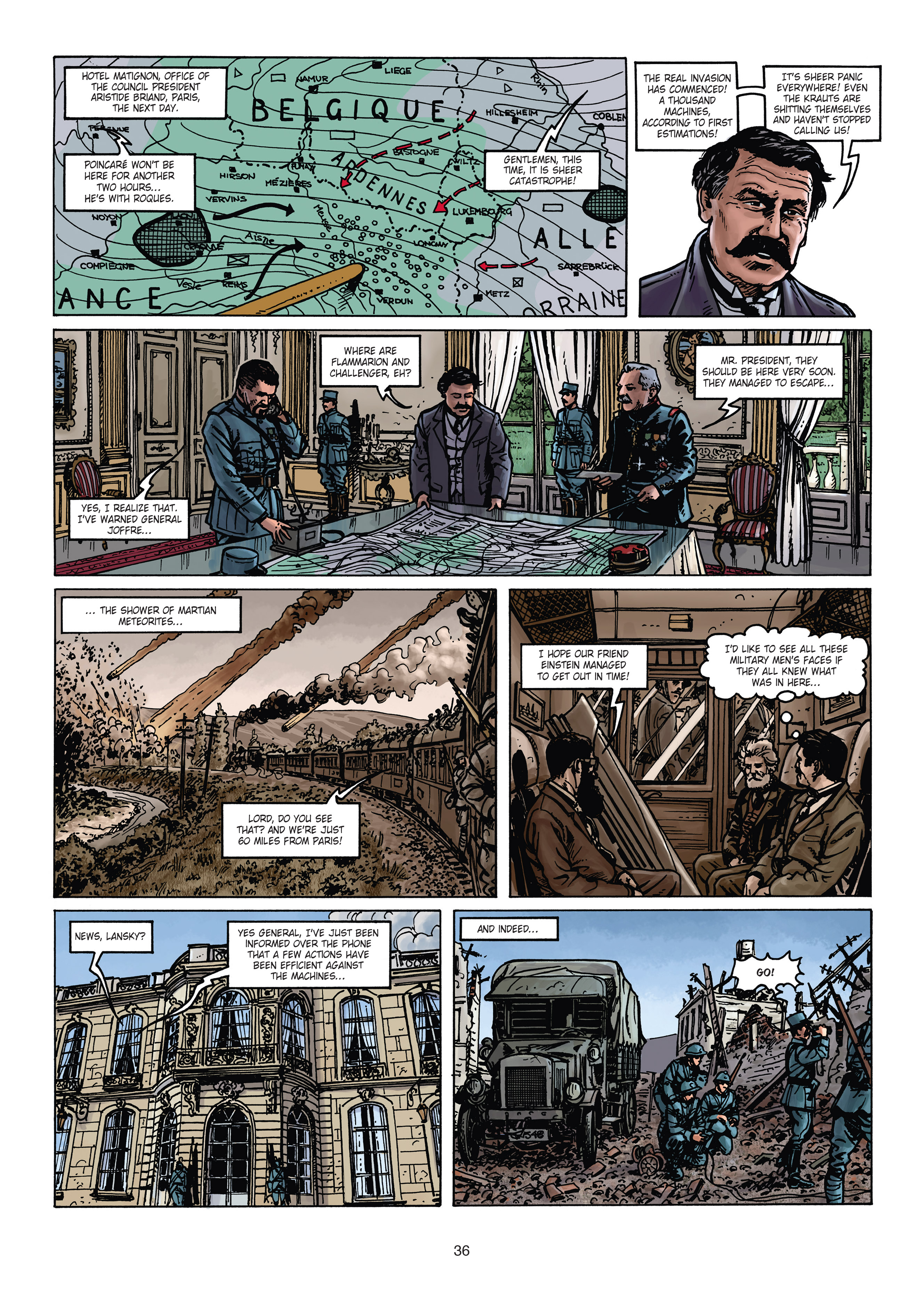 Read online War of the World War One Vol. 3: The Monsters from Mars comic -  Issue # Full - 36