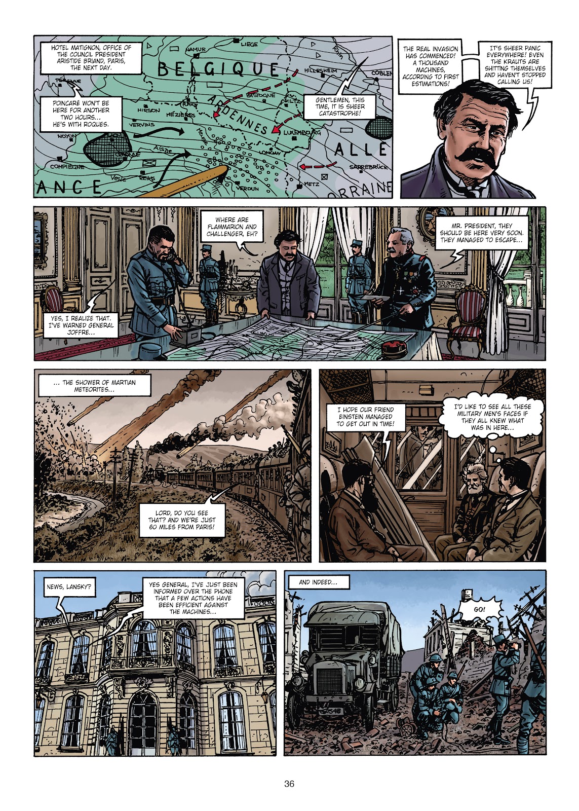 War of the World War One Vol. 3: The Monsters from Mars issue Full - Page 36