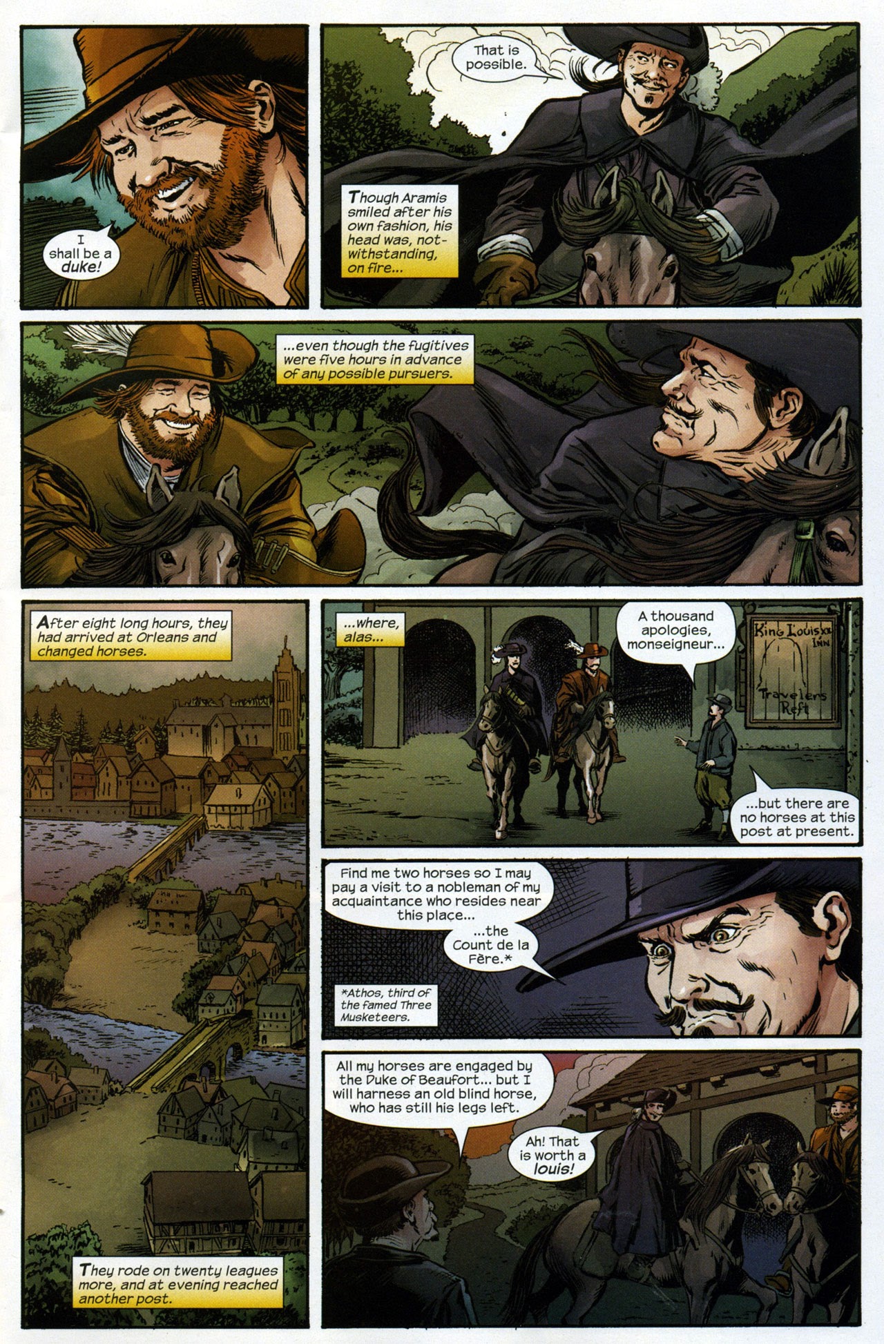Read online The Man in the Iron Mask comic -  Issue #4 - 4