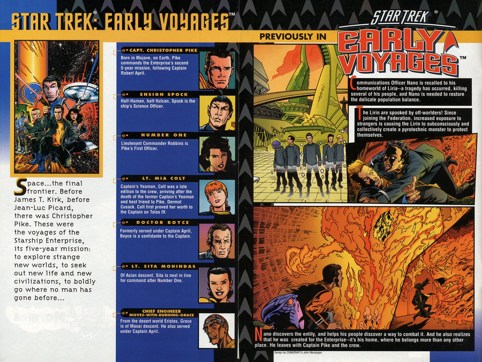 Read online Star Trek: Early Voyages comic -  Issue #10 - 3