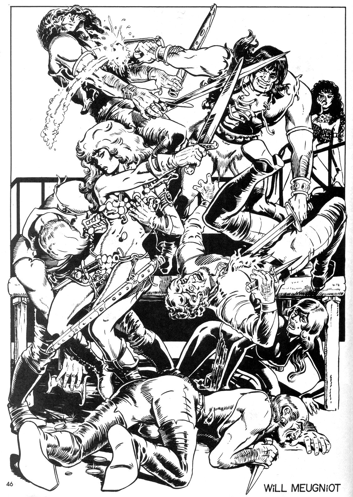 Read online The Savage Sword Of Conan comic -  Issue #55 - 45