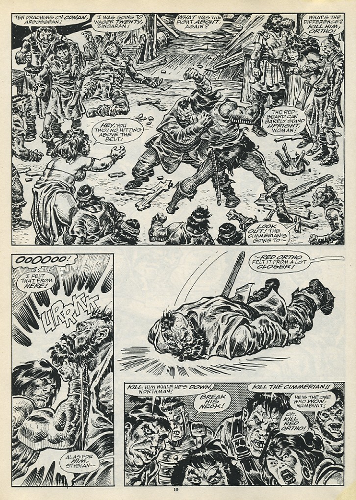 Read online The Savage Sword Of Conan comic -  Issue #196 - 12