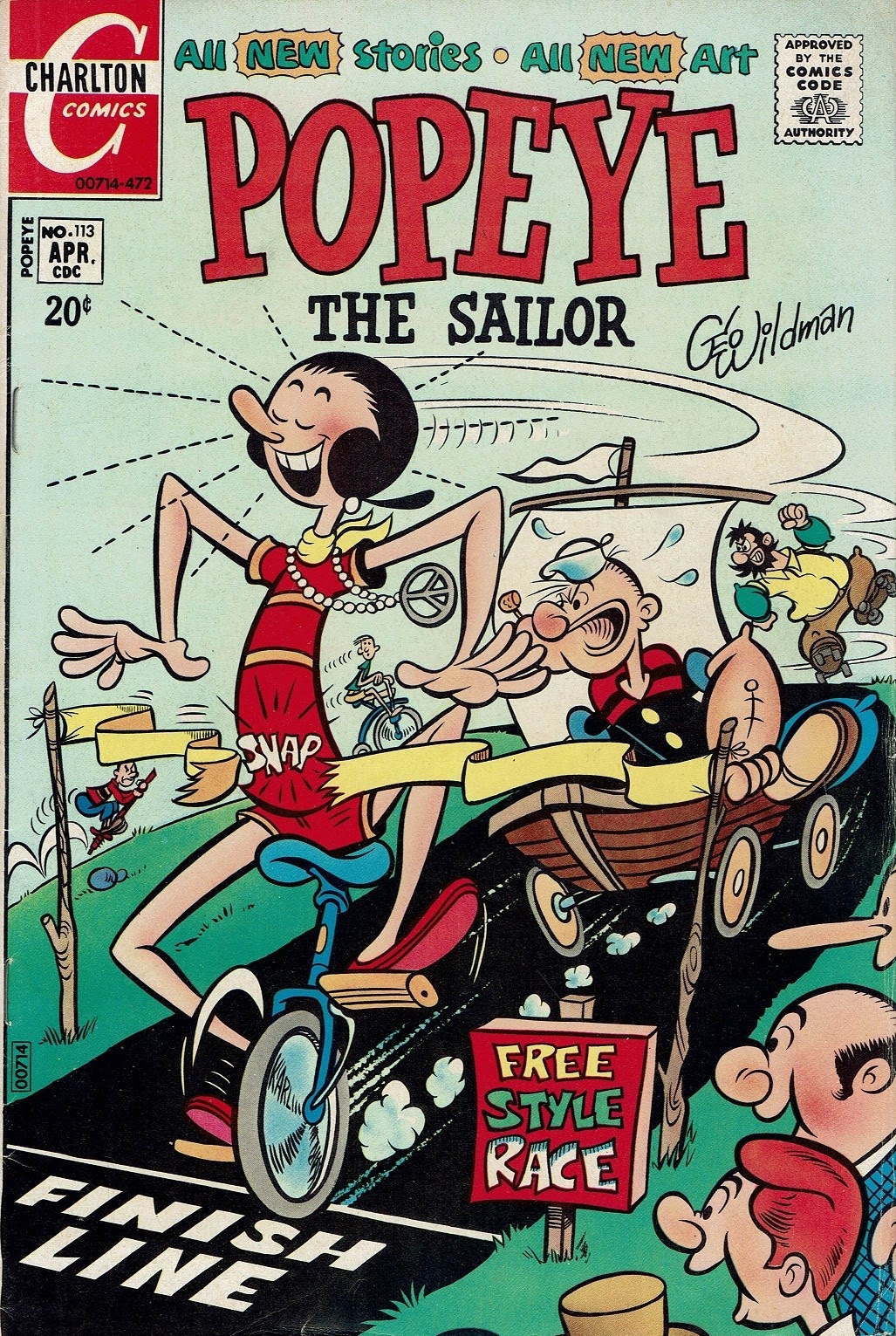 Read online Popeye (1948) comic -  Issue #113 - 1