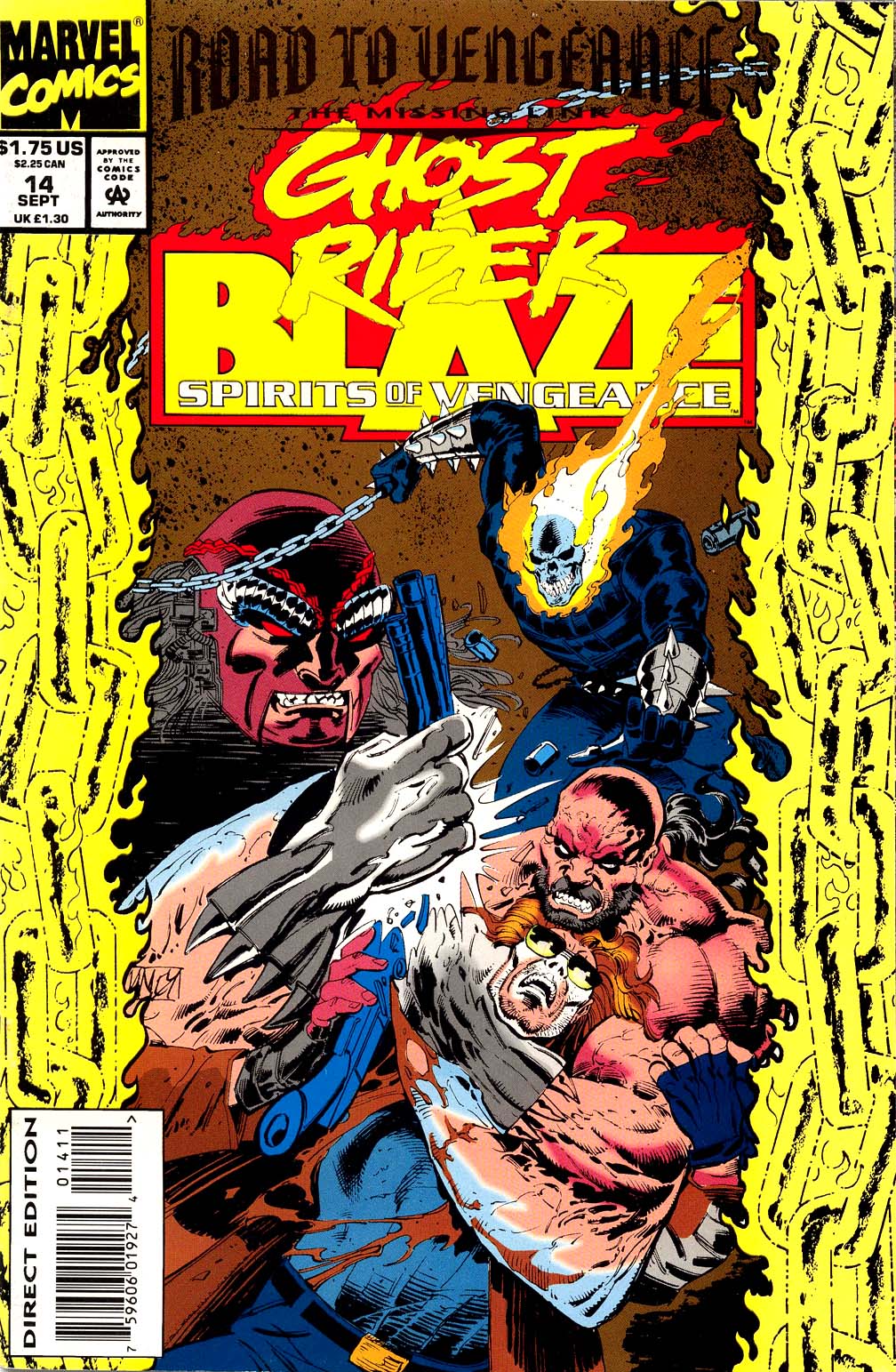 Read online Ghost Rider/Blaze: Spirits of Vengeance comic -  Issue #14 - 1