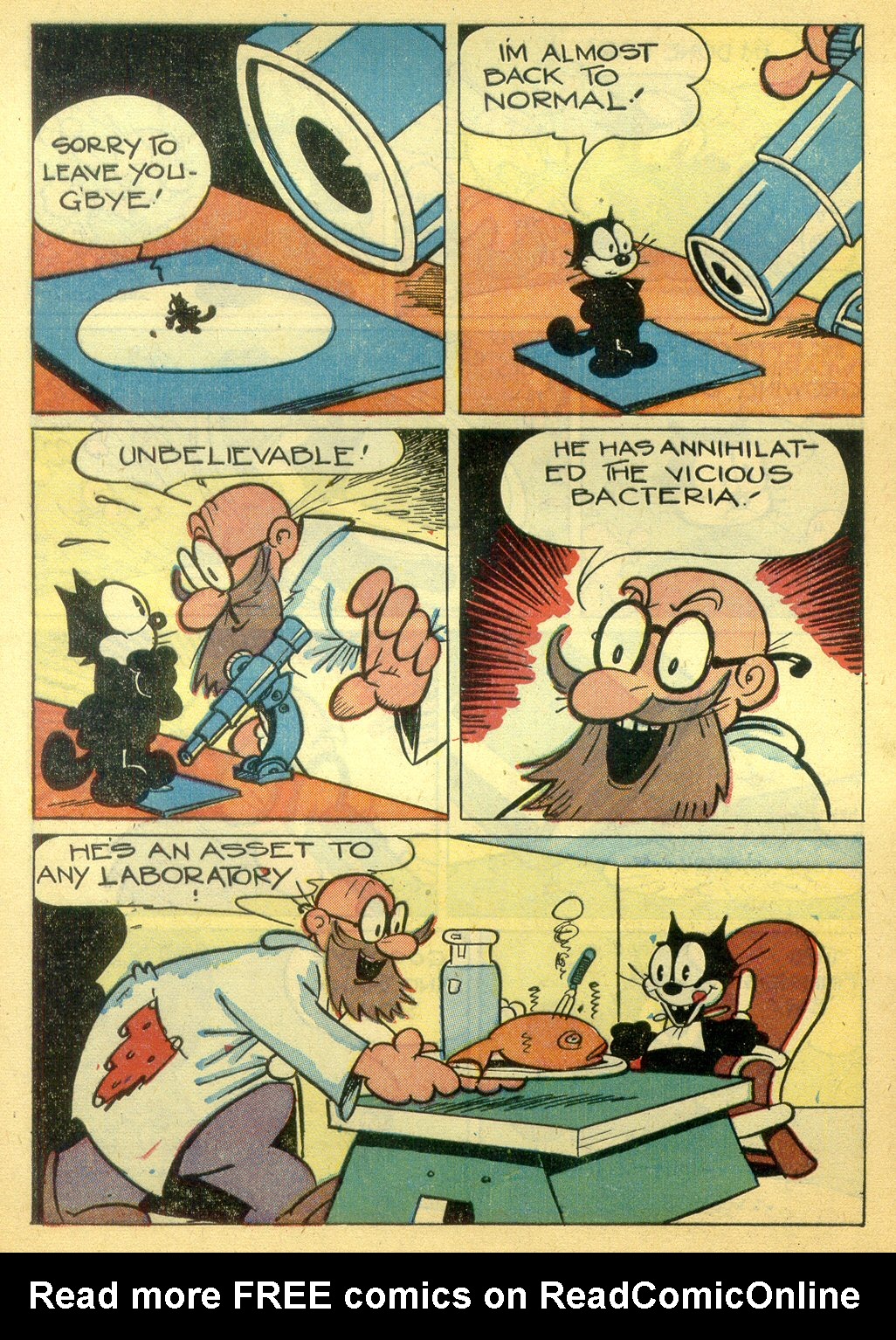 Read online Felix the Cat (1948) comic -  Issue #3 - 42