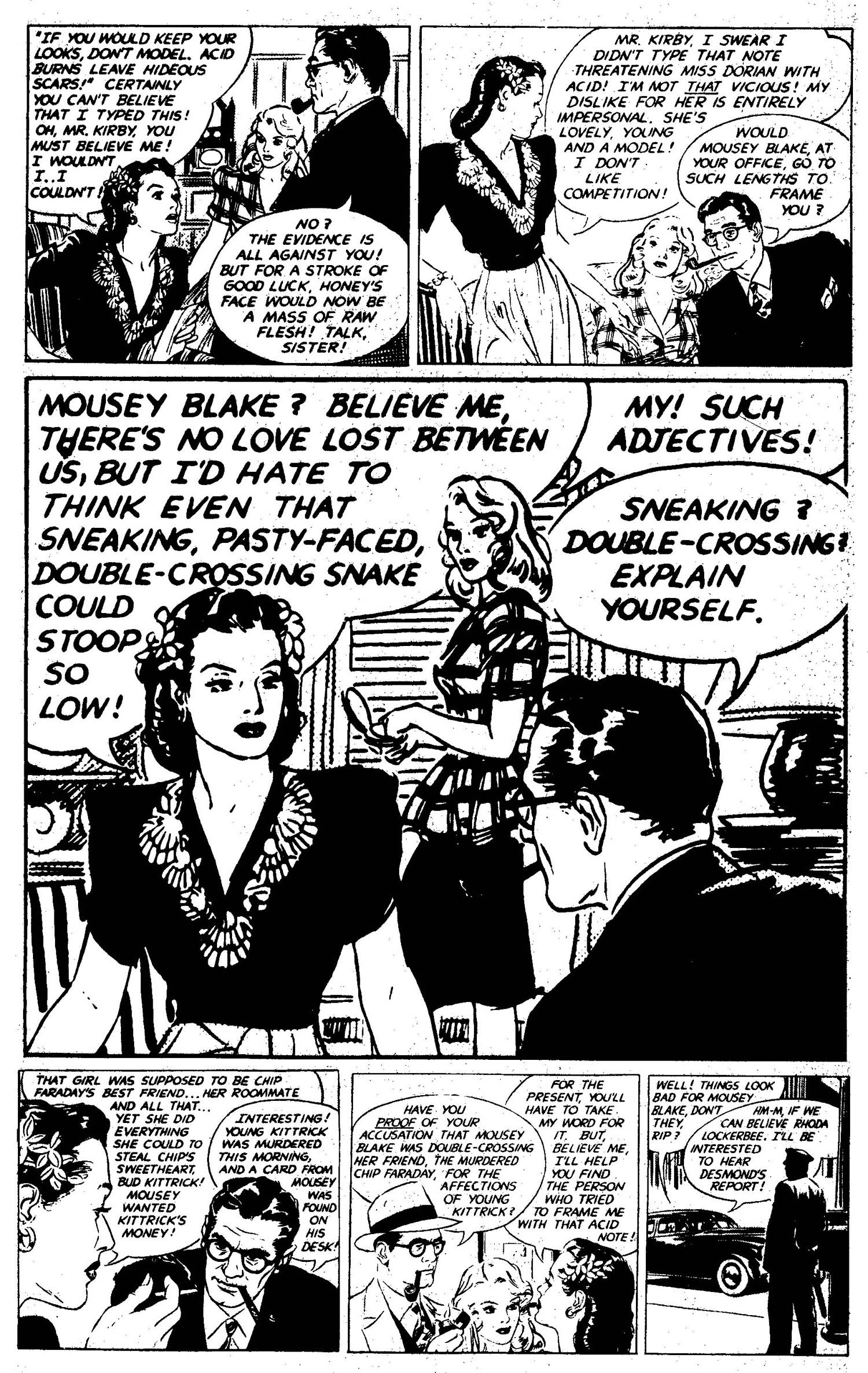 Read online Official Rip Kirby comic -  Issue #1 - 25