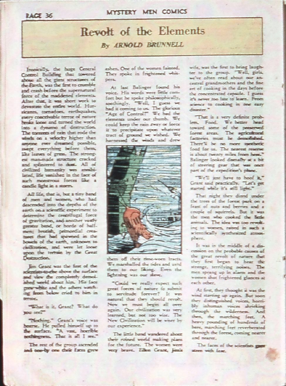 Read online Mystery Men Comics comic -  Issue #8 - 38