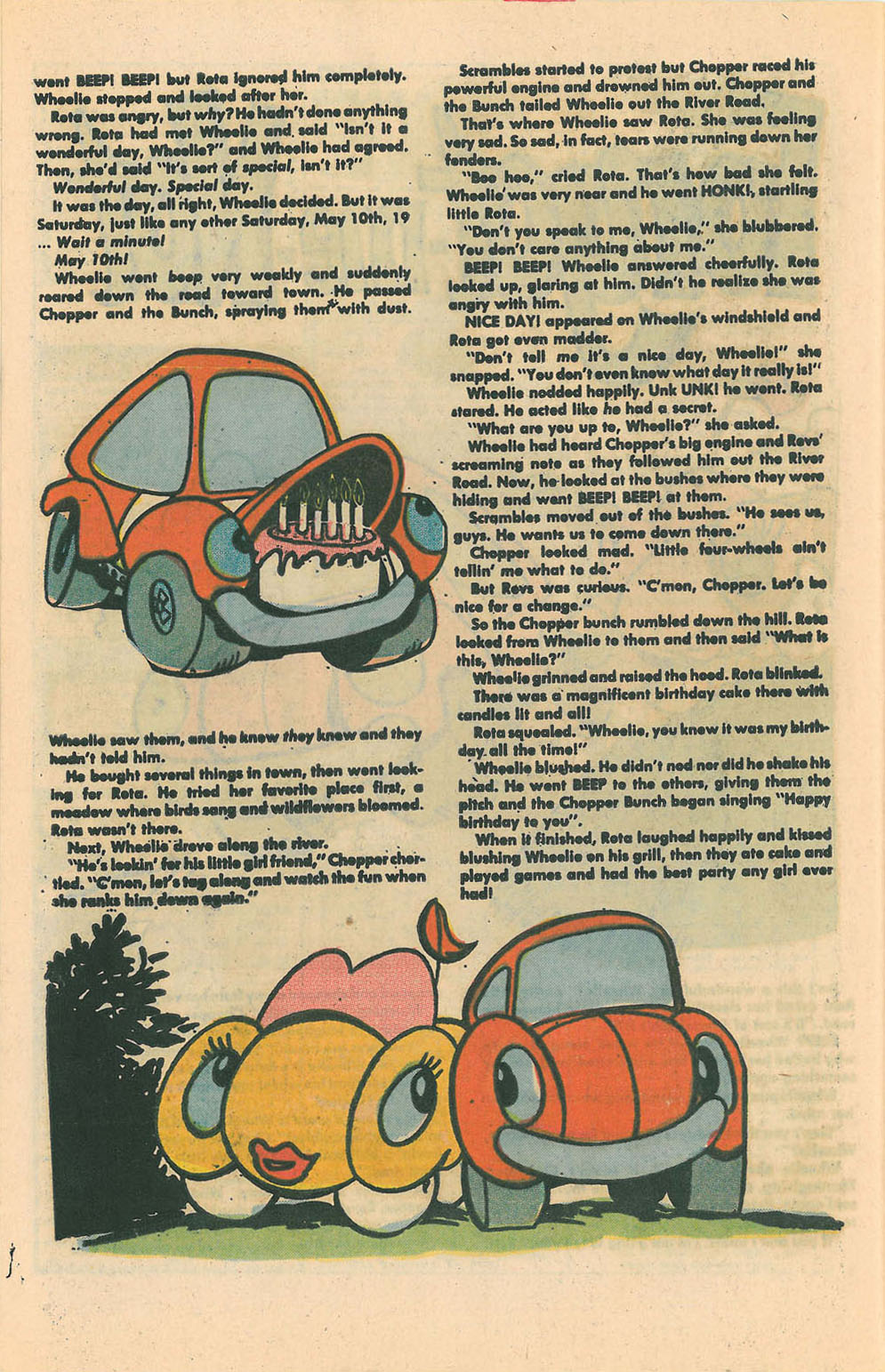 Read online Wheelie and the Chopper Bunch comic -  Issue #5 - 32