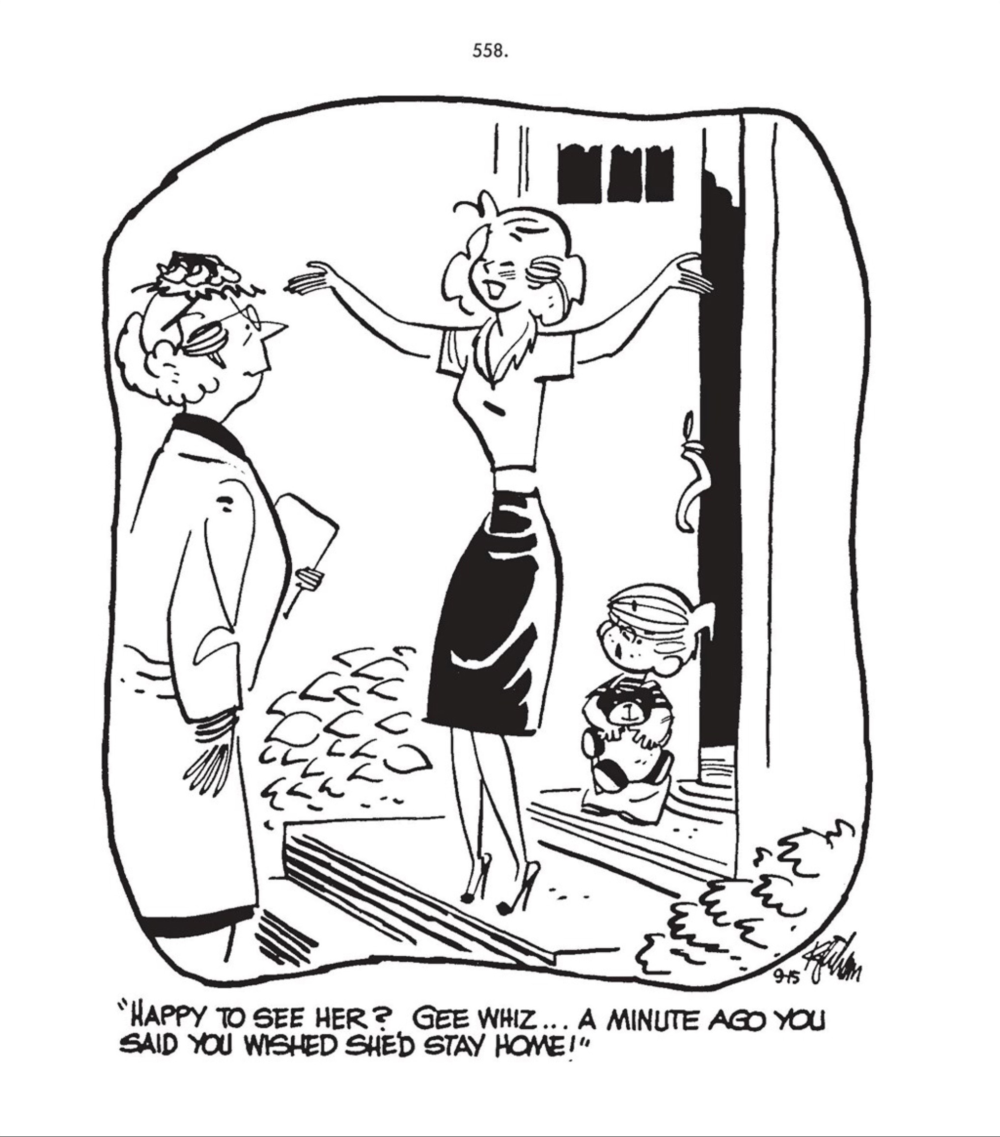 Read online Hank Ketcham's Complete Dennis the Menace comic -  Issue # TPB 2 (Part 6) - 84