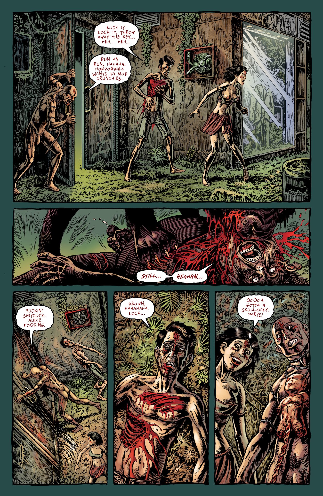 Read online Crossed Plus One Hundred: Mimic comic -  Issue #2 - 31