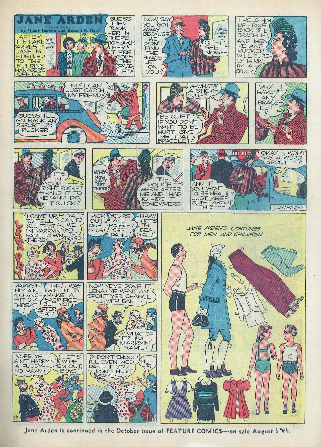 Read online Feature Comics comic -  Issue #24 - 25