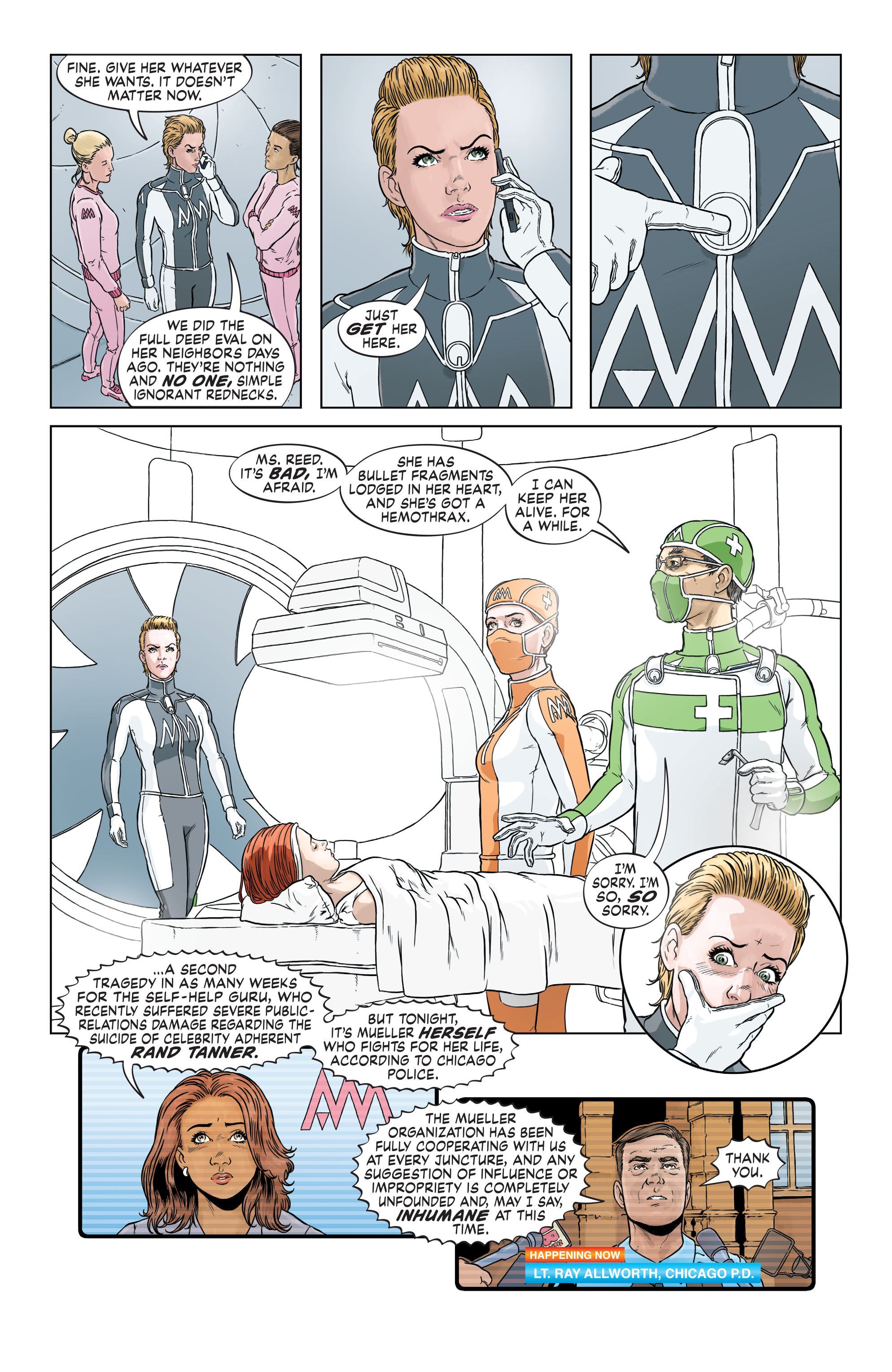 Read online Clean Room comic -  Issue #8 - 20