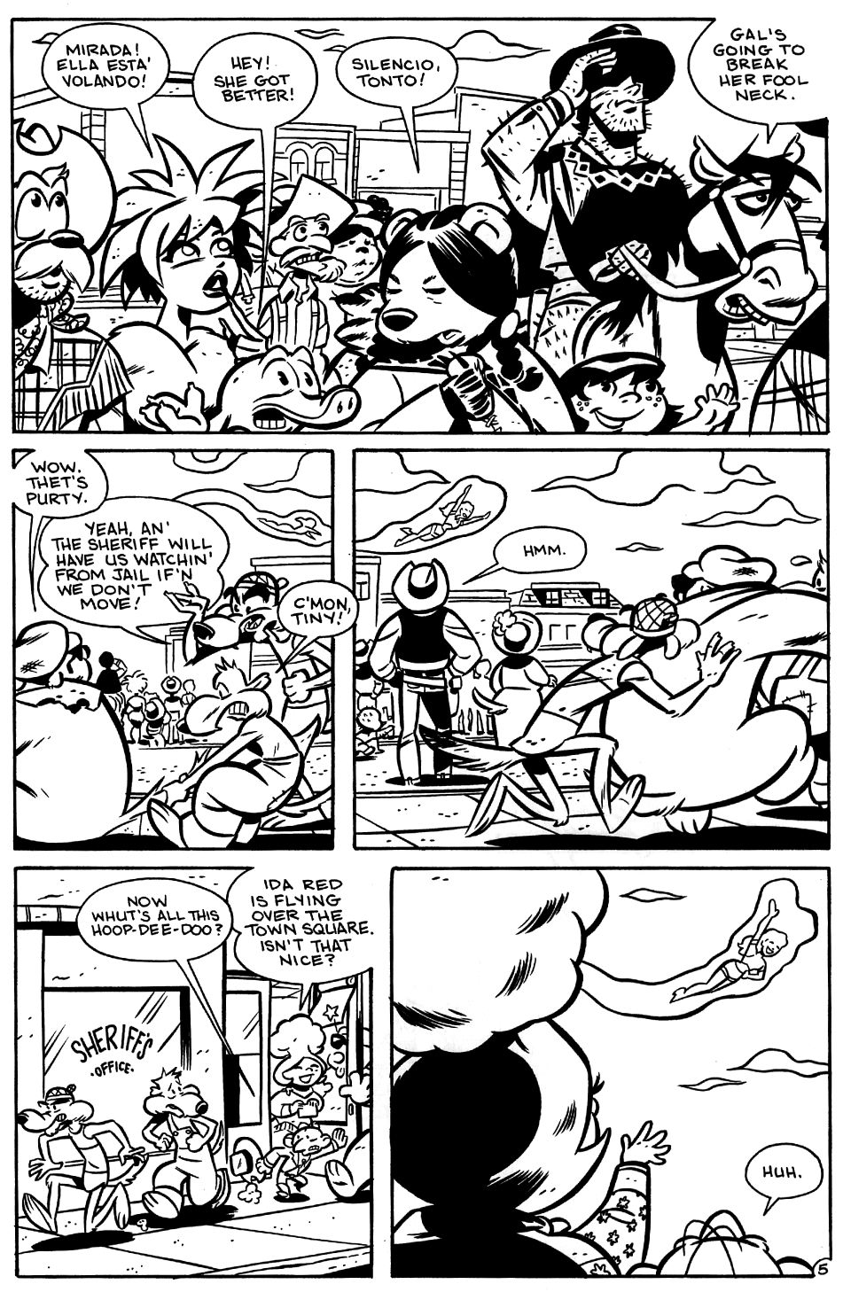 Read online Mutant, Texas: Tales of Sheriff Ida Red comic -  Issue #2 - 7