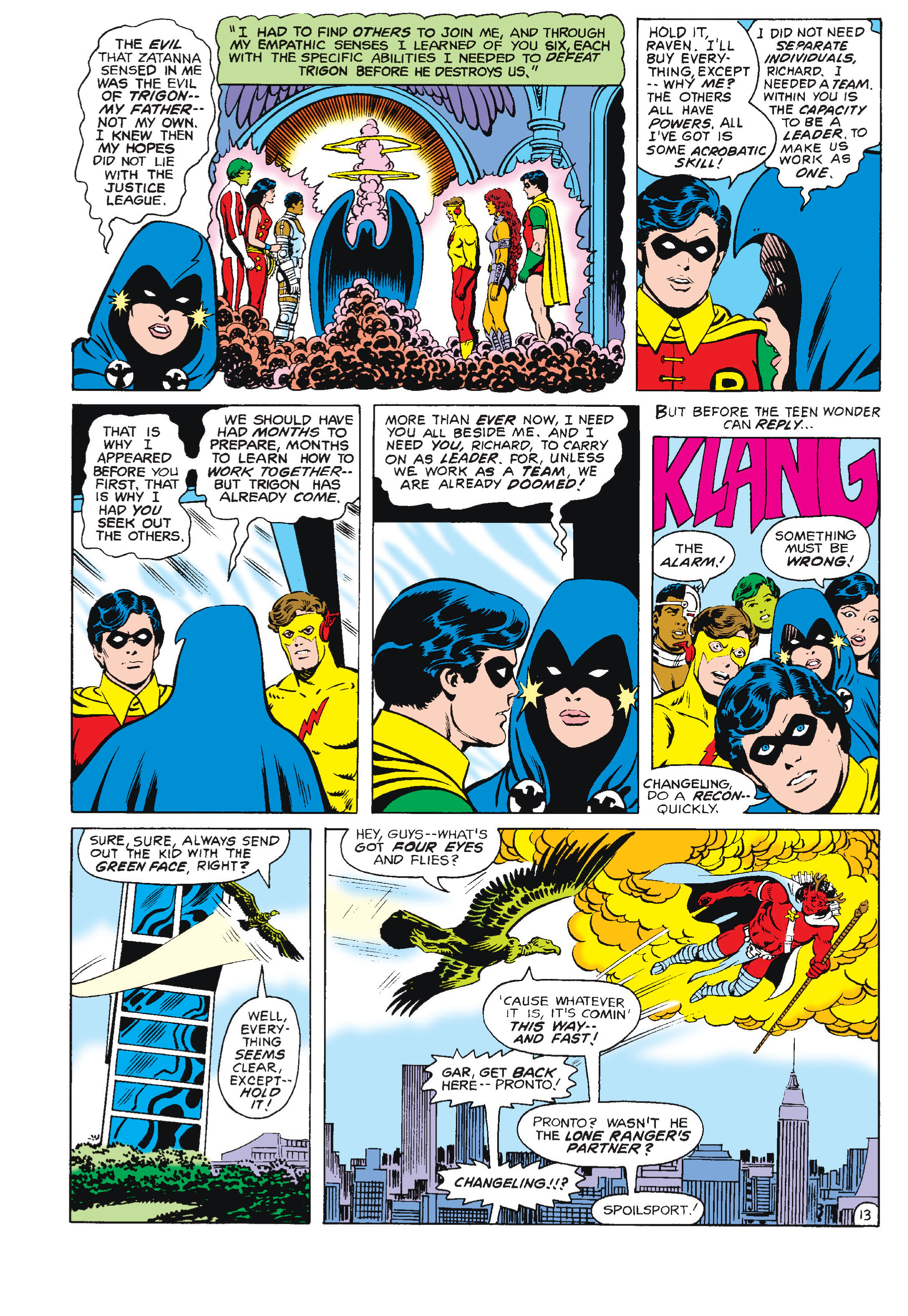 Read online The New Teen Titans (1980) comic -  Issue #5 - 14