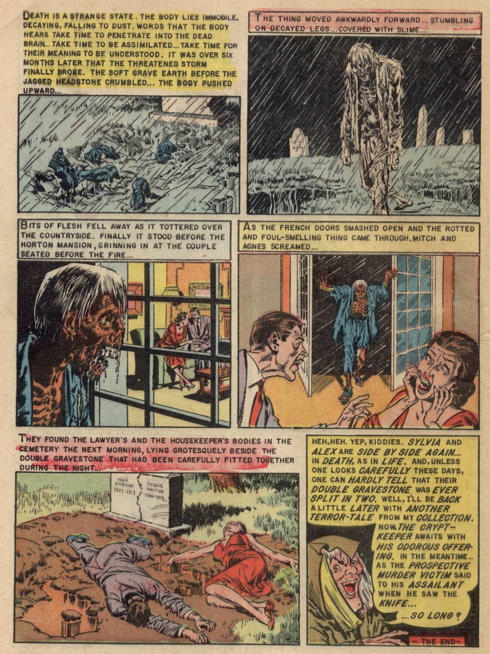 Read online The Vault of Horror (1950) comic -  Issue #33 - 12
