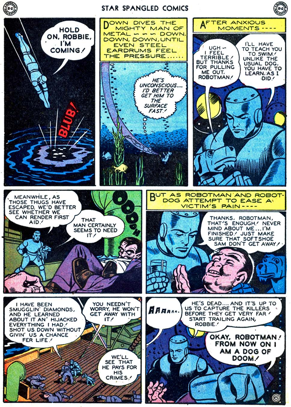 Read online Star Spangled Comics comic -  Issue #33 - 57