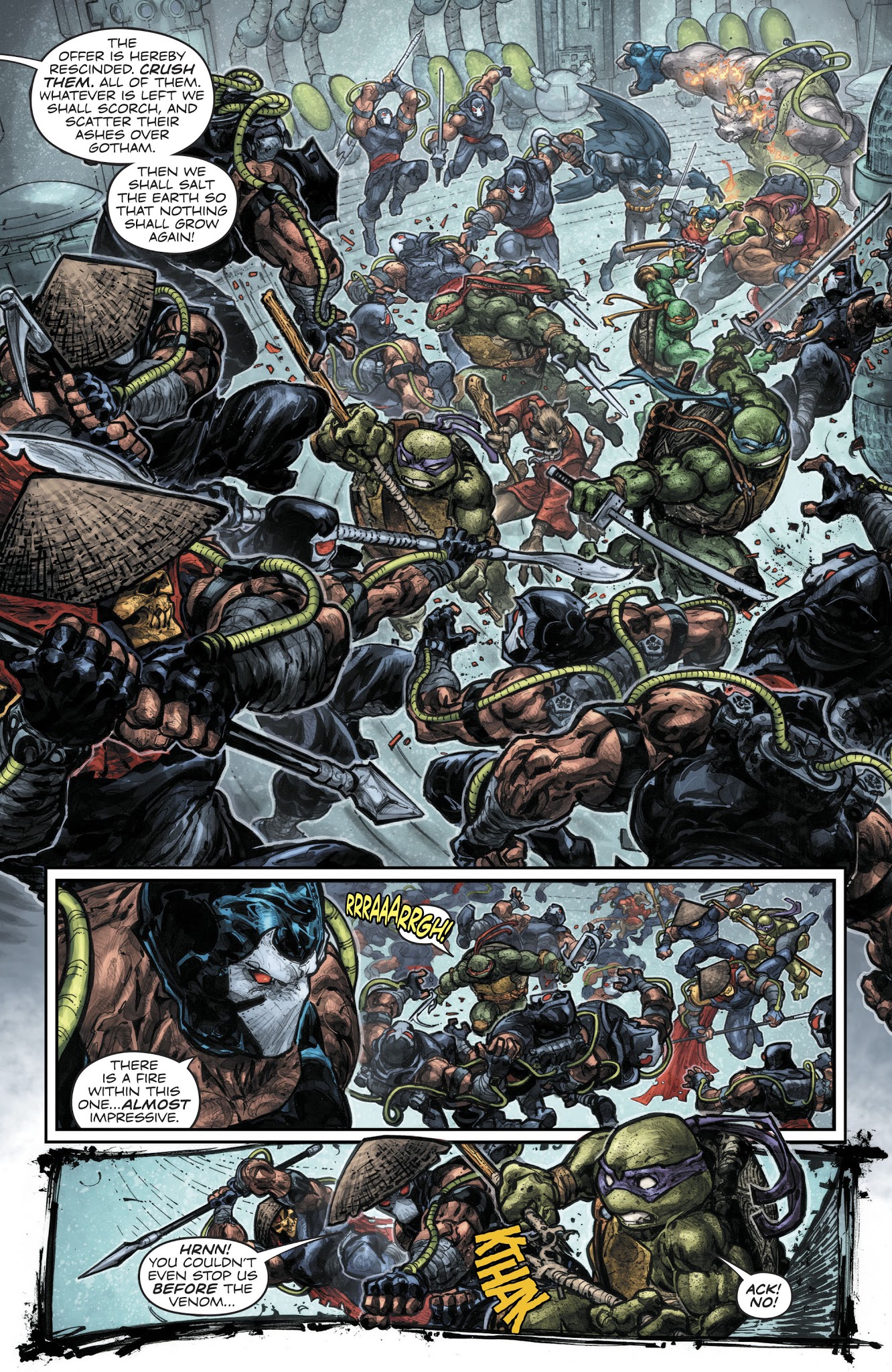 Read online Batman/Teenage Mutant Ninja Turtles II comic -  Issue #4 - 7