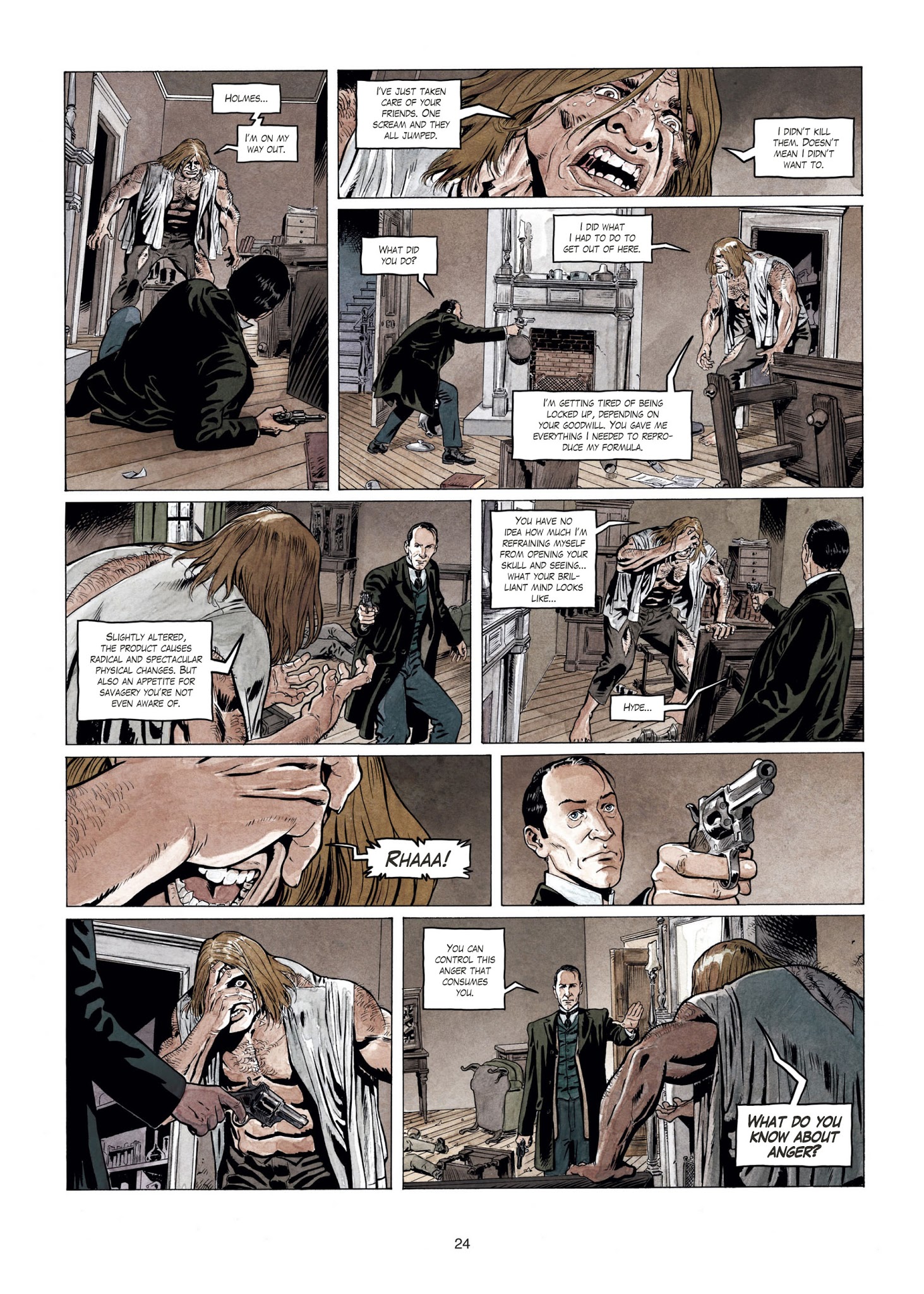 Read online Sherlock Holmes Society comic -  Issue #3 - 24