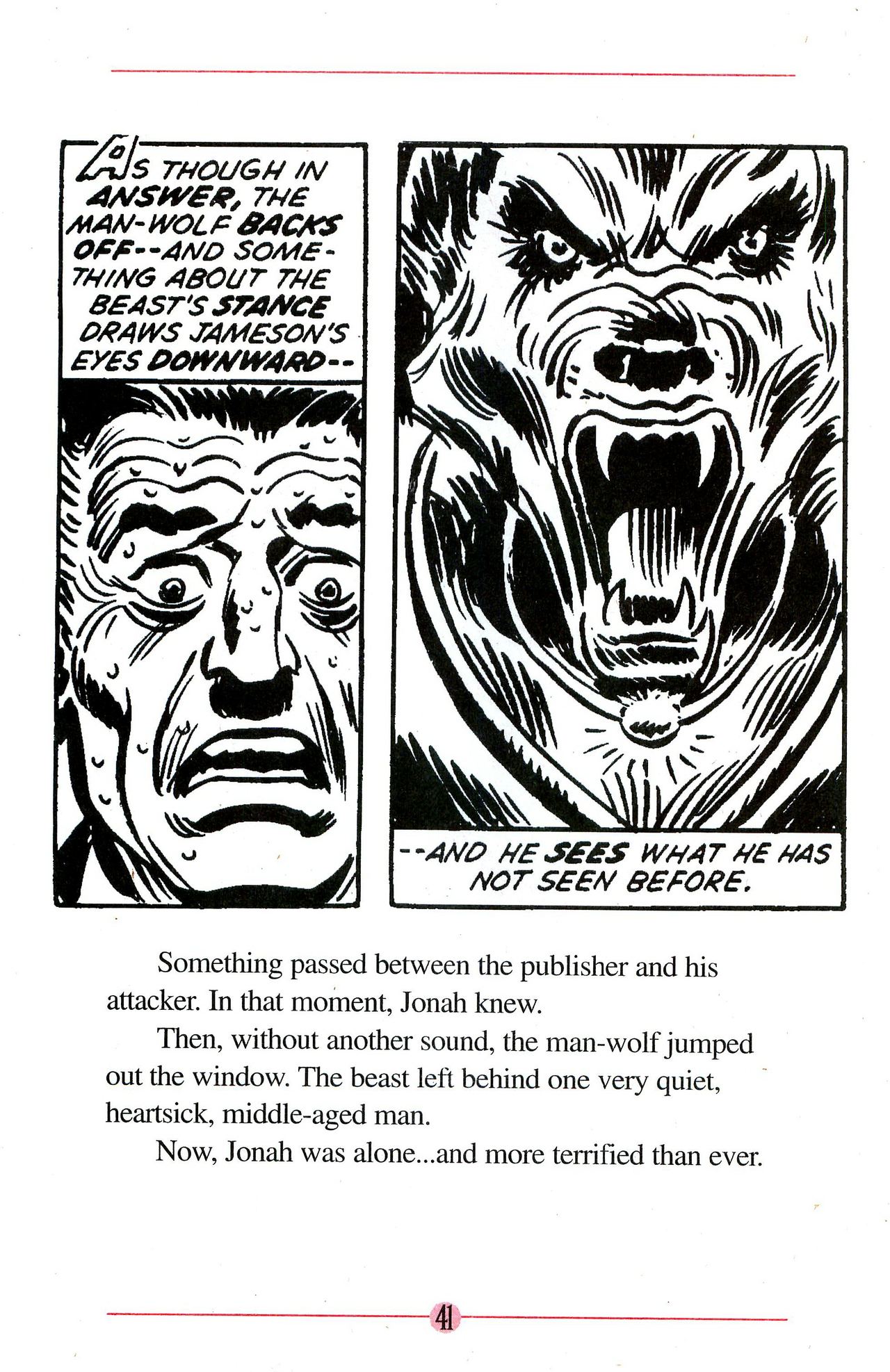 Read online Marvel Chillers: The Mark of the Man-Wolf comic -  Issue # Full - 43