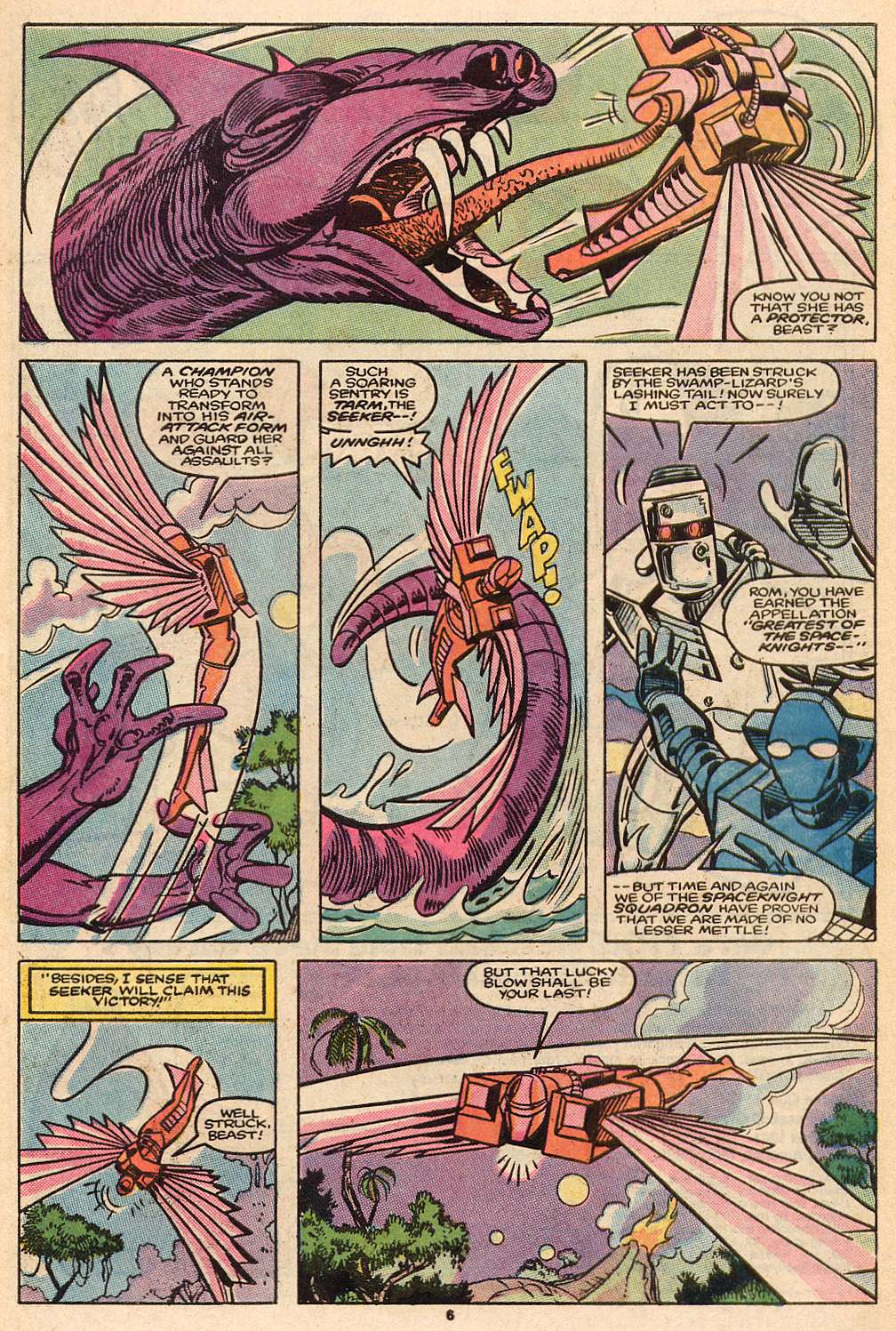 Read online ROM (1979) comic -  Issue #70 - 6