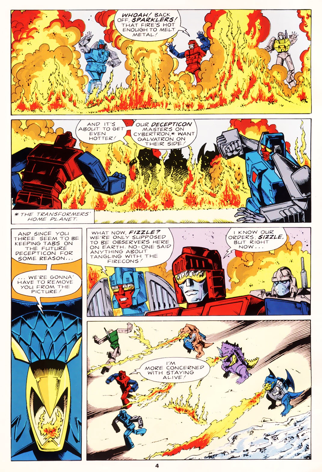 Read online The Transformers (UK) comic -  Issue #153 - 4