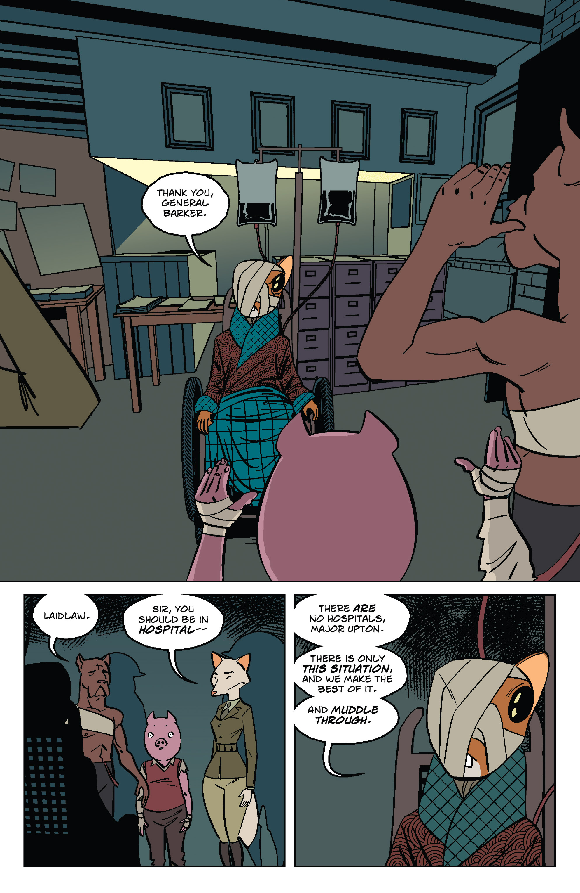 Read online Wild's End: Journey's End comic -  Issue # TPB (Part 1) - 60