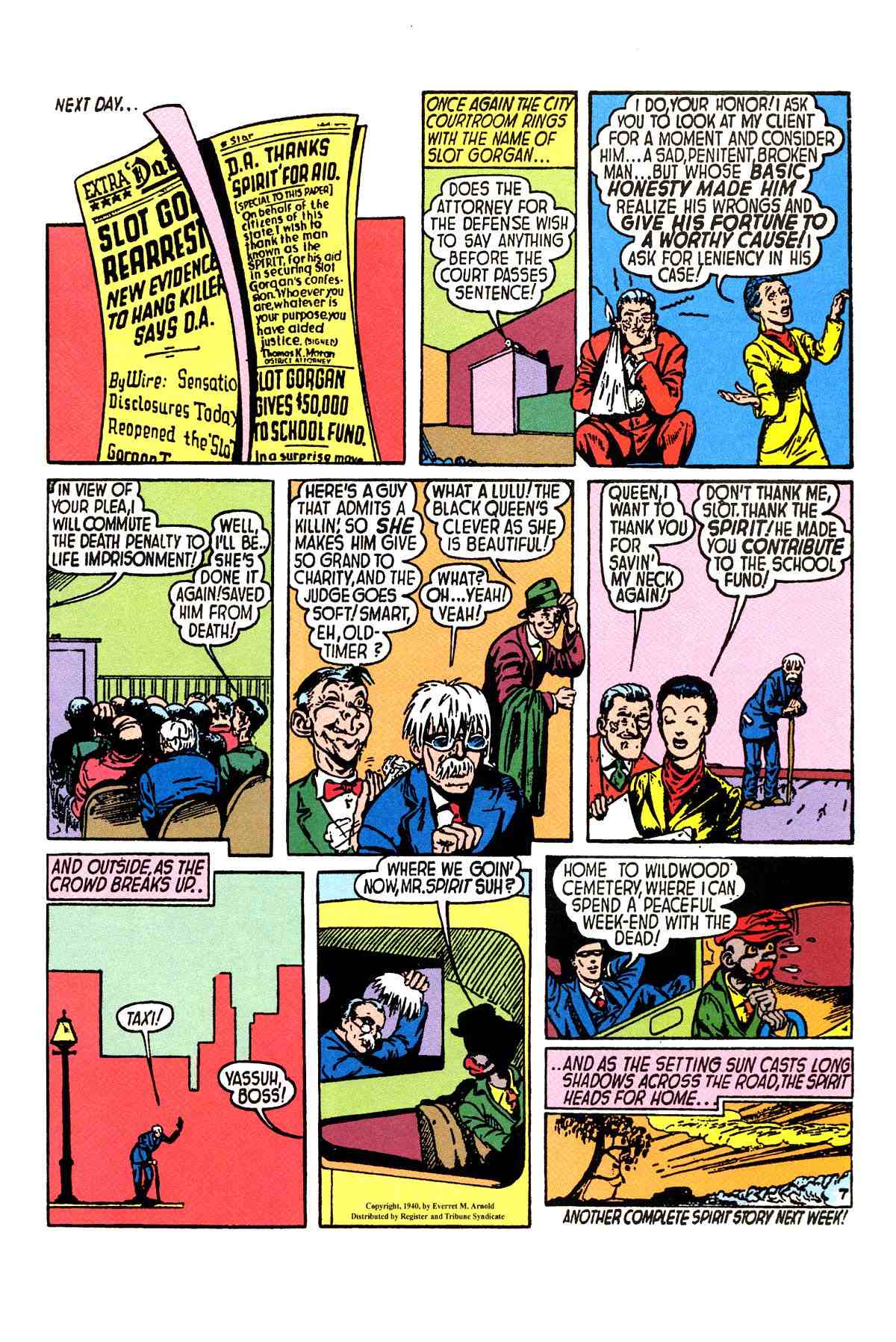 Read online Will Eisner's The Spirit Archives comic -  Issue # TPB 1 (Part 1) - 22