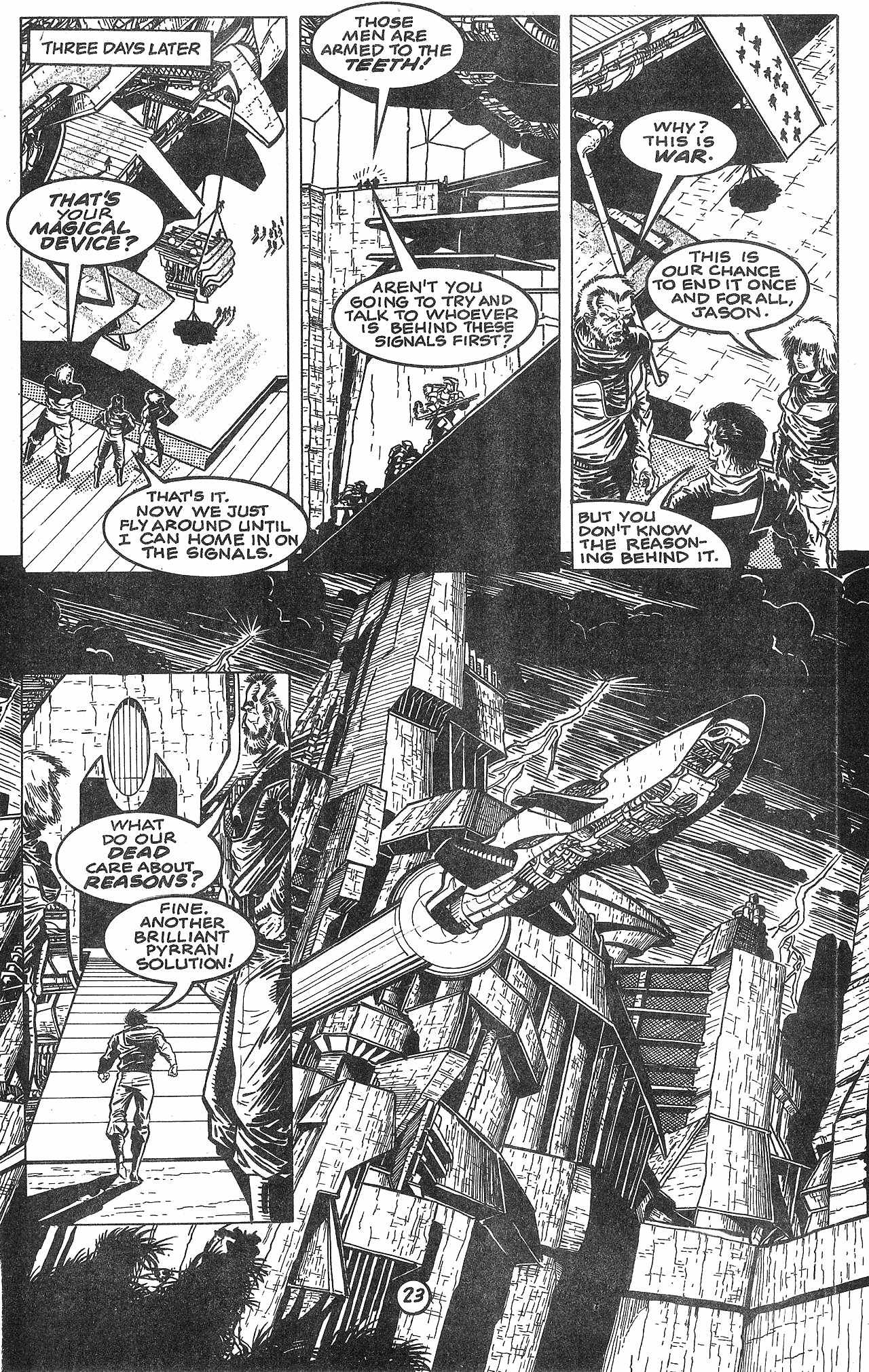 Read online Deathworld comic -  Issue #3 - 25