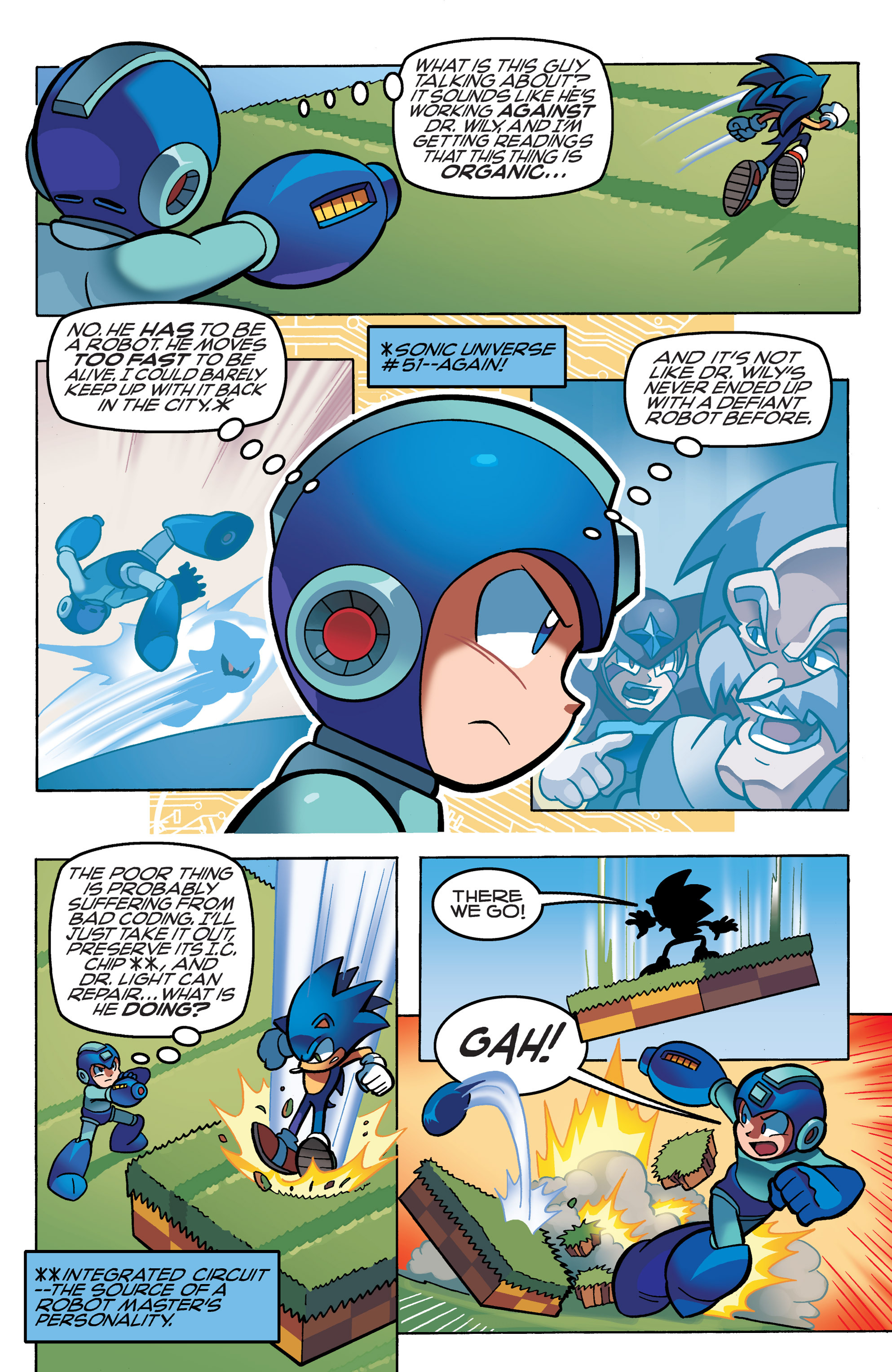 Read online Sonic Mega Man Worlds Collide comic -  Issue # Vol 1 - 64